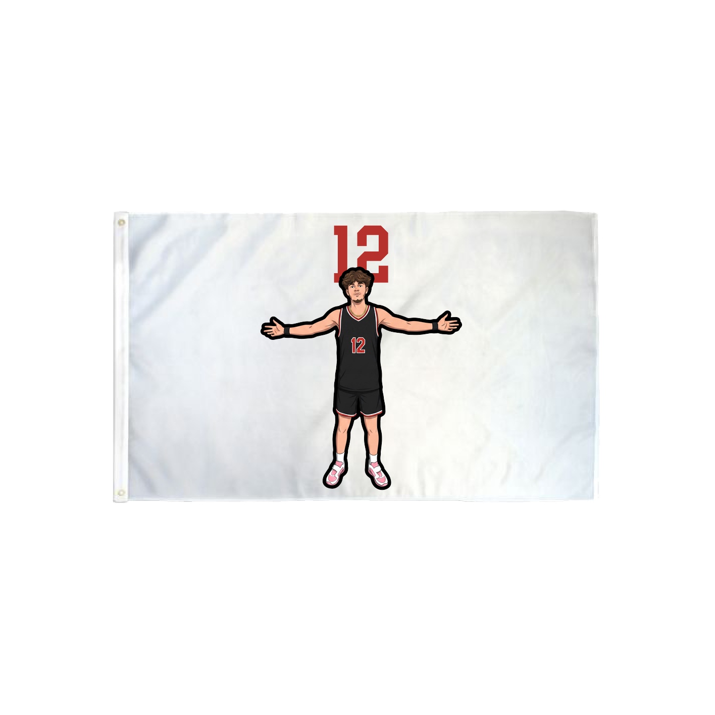 3x5 Flag — Number Top in Classic