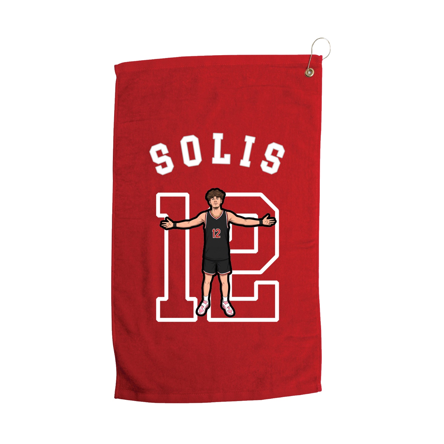 Golf Towel — Shirsey Arch in Red
