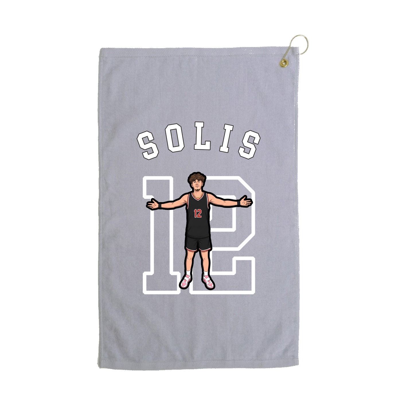Golf Towel — Shirsey Arch in Grey