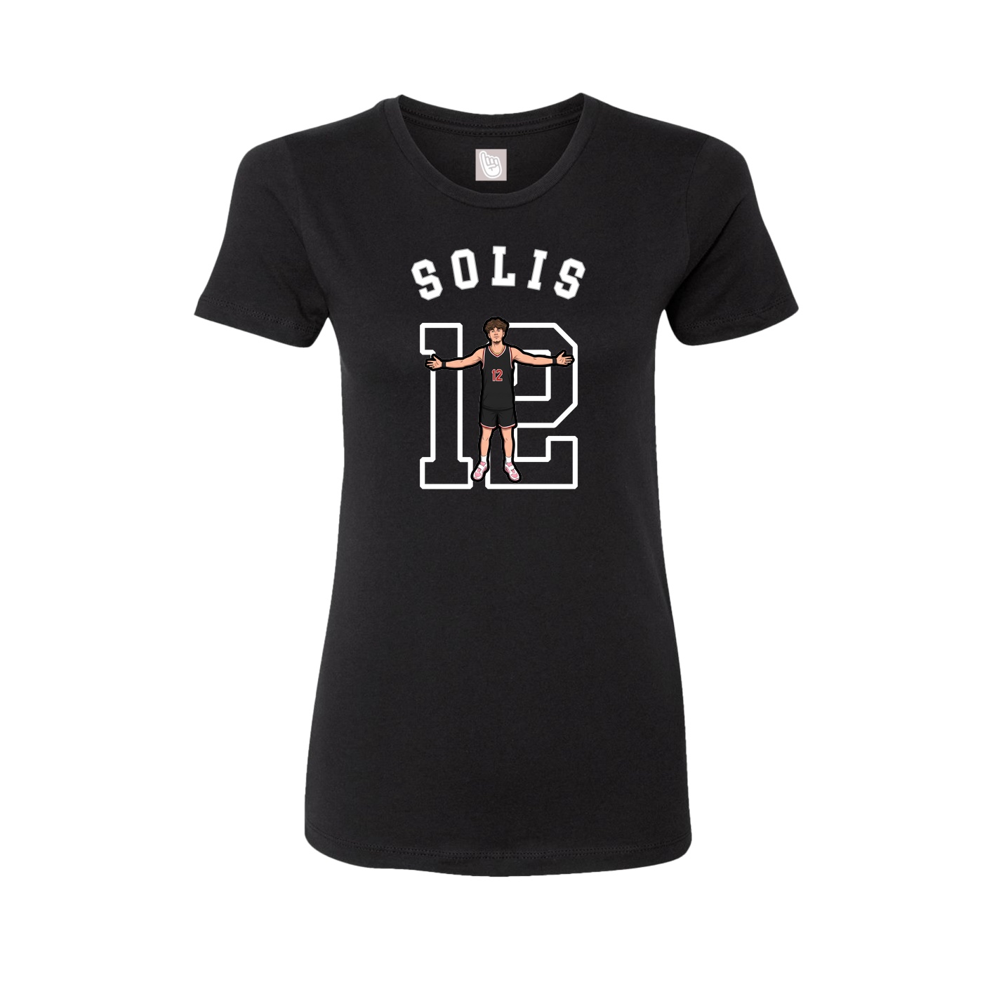 Womens Tee — Shirsey Arch in Black