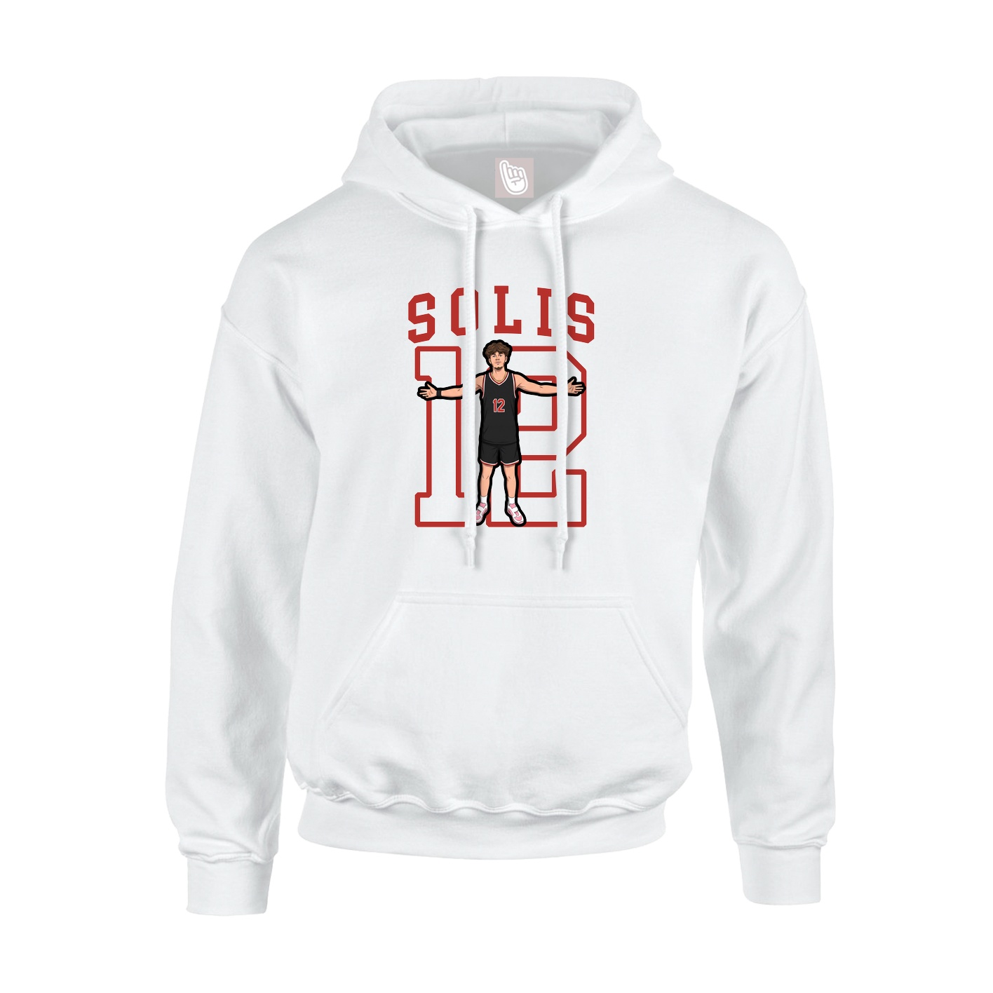 Youth Hoodie — Shirsey in White