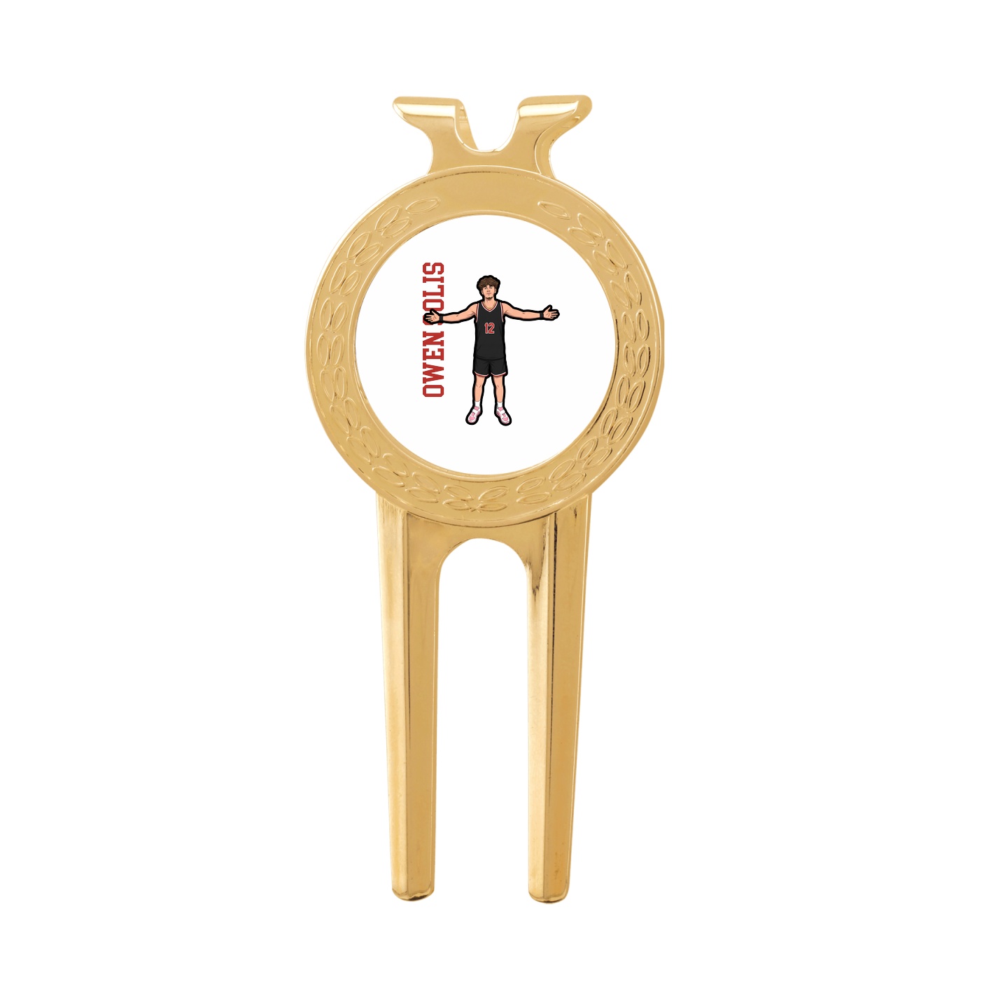 Divot Tool with Ball Marker — Name Vertical in Classic
