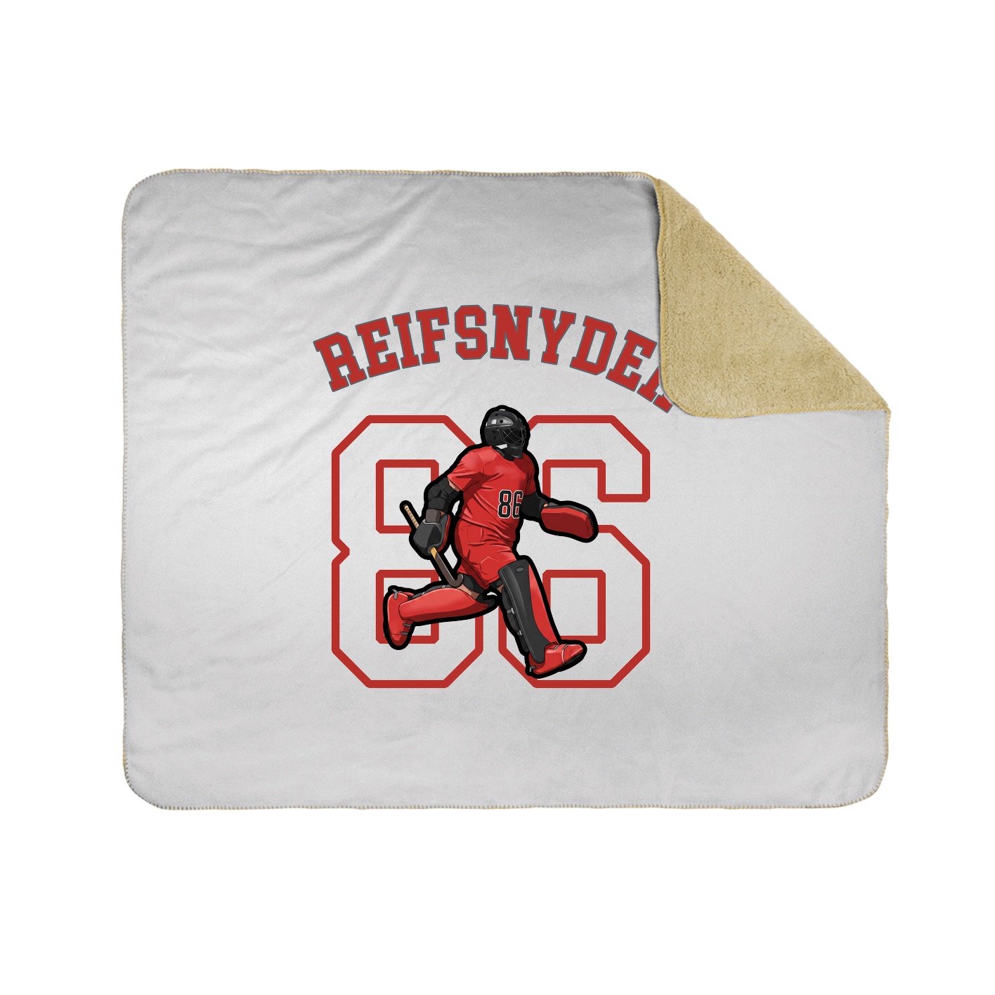 Throw Blanket — Shirsey Arch in White
