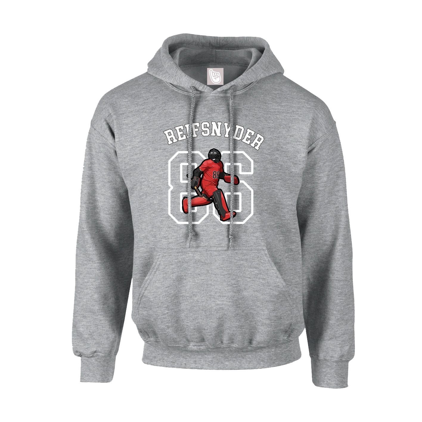 Hoodie — Shirsey Arch in Grey
