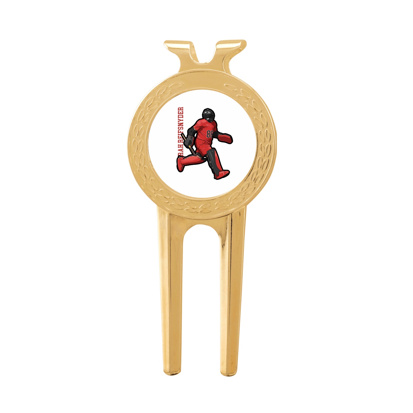 Divot Tool with Ball Marker — Name Vertical in Classic