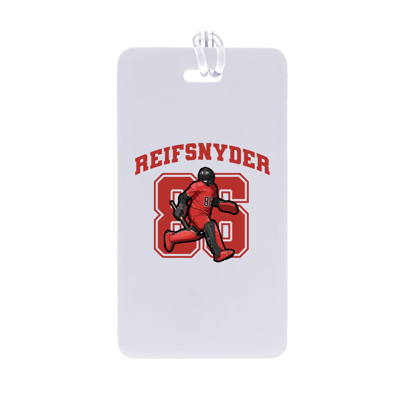 Bag Tag — Number in Classic