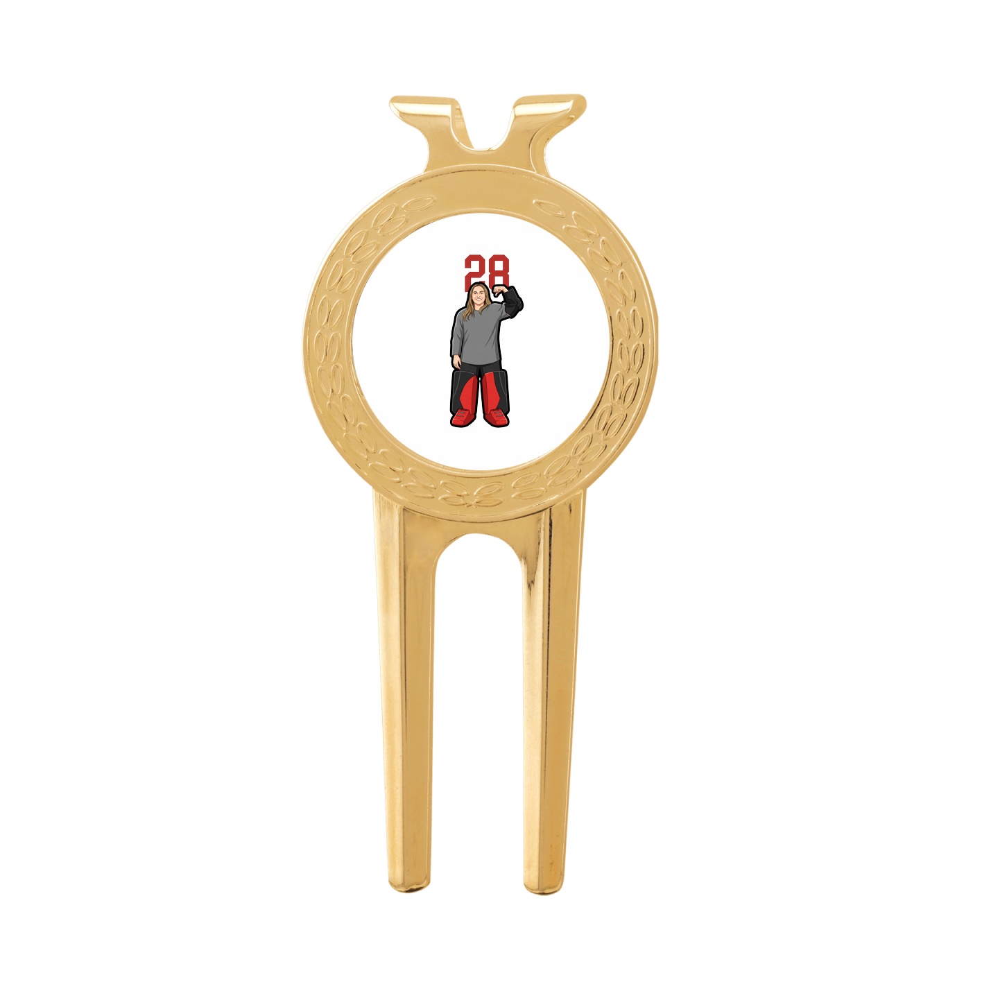 Divot Tool with Ball Marker — Number Top in Classic