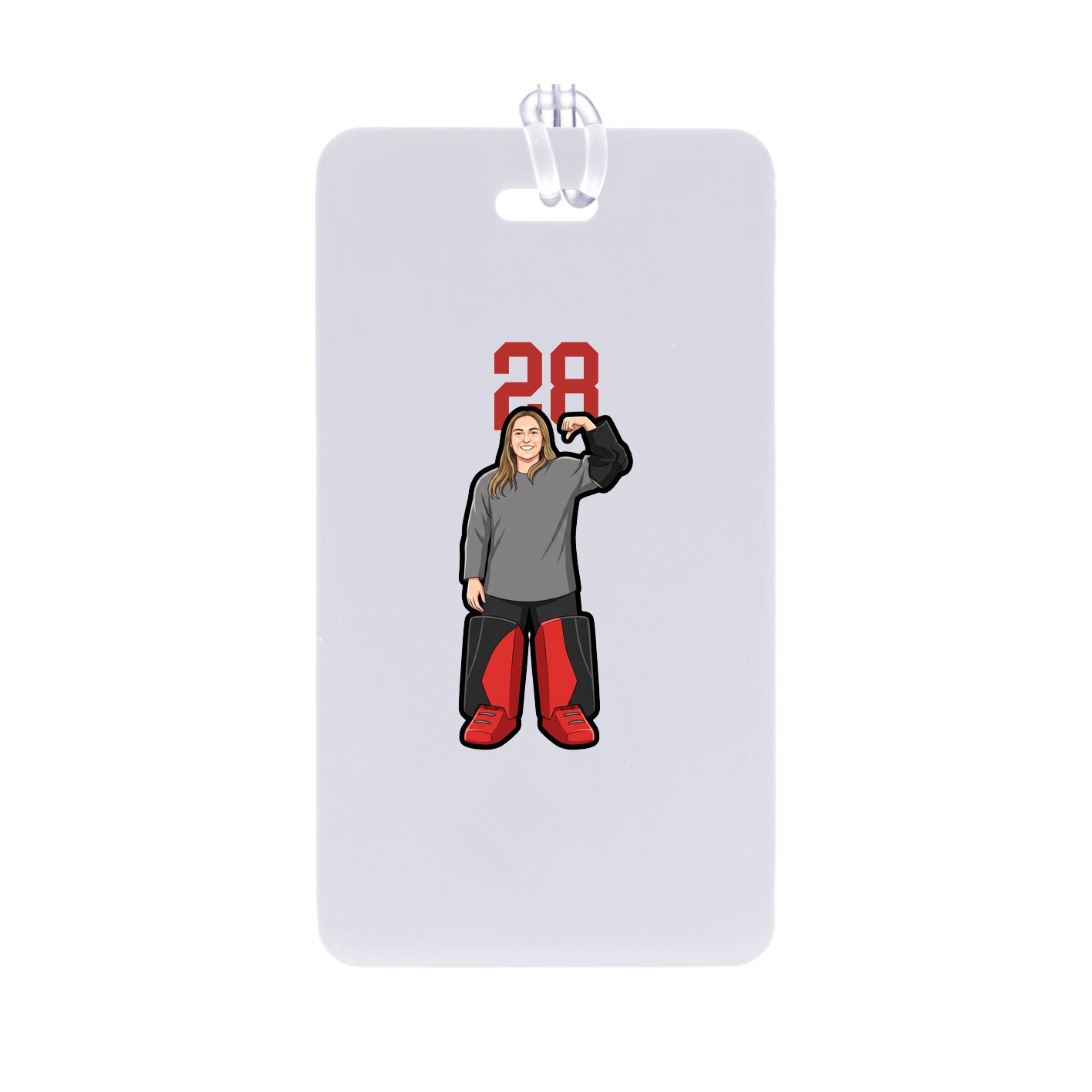 Bag Tag — Number Top in Classic