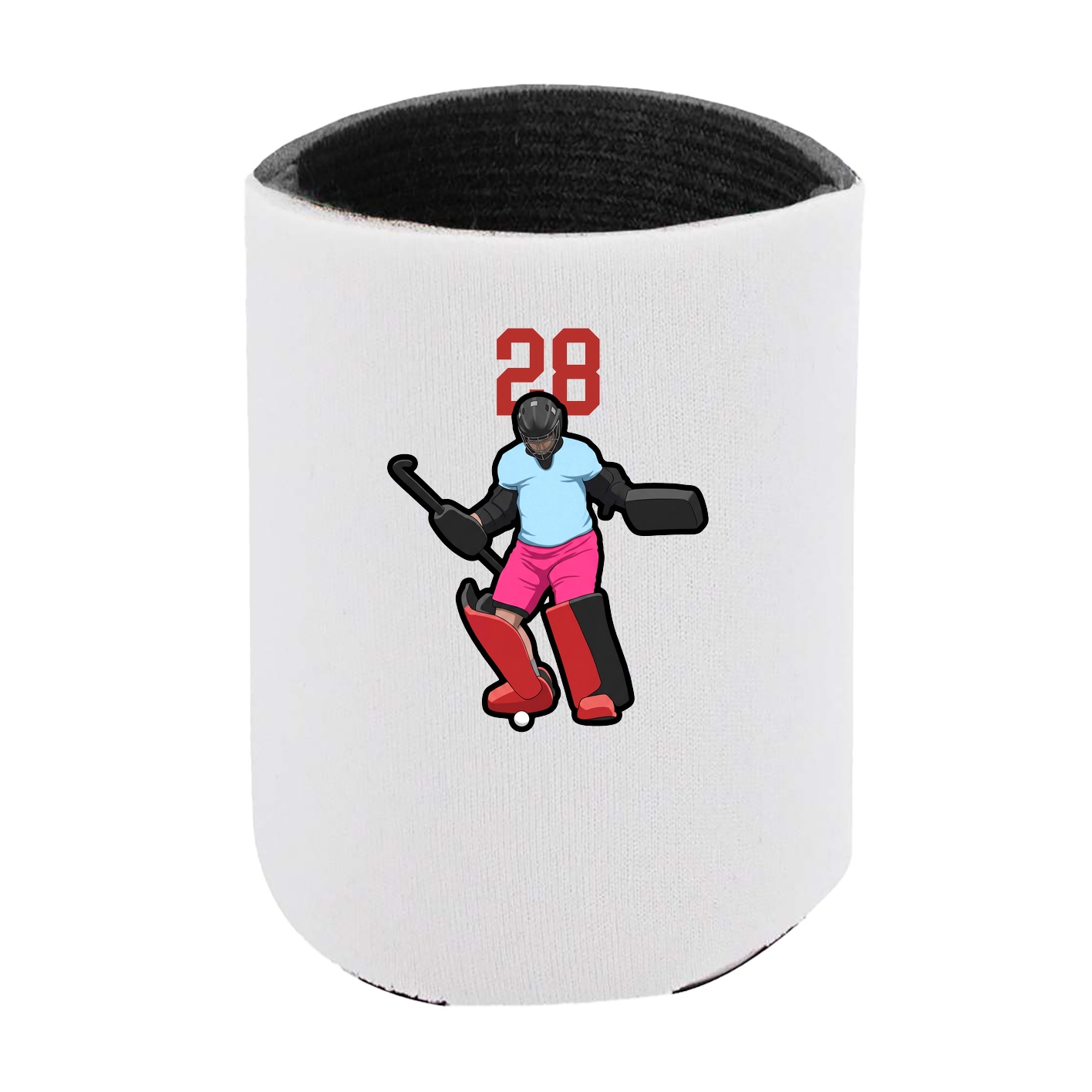 Can Holder — Number Top in White