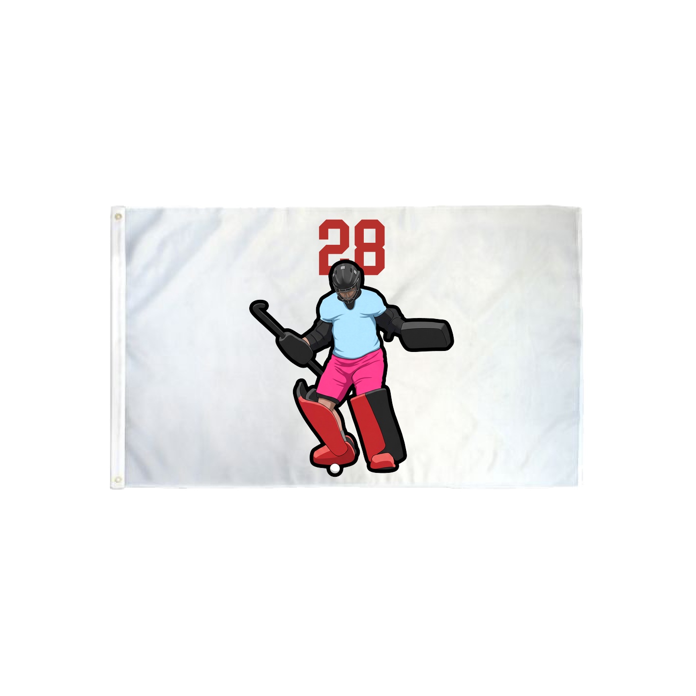 3x5 Flag — Number Top in Classic
