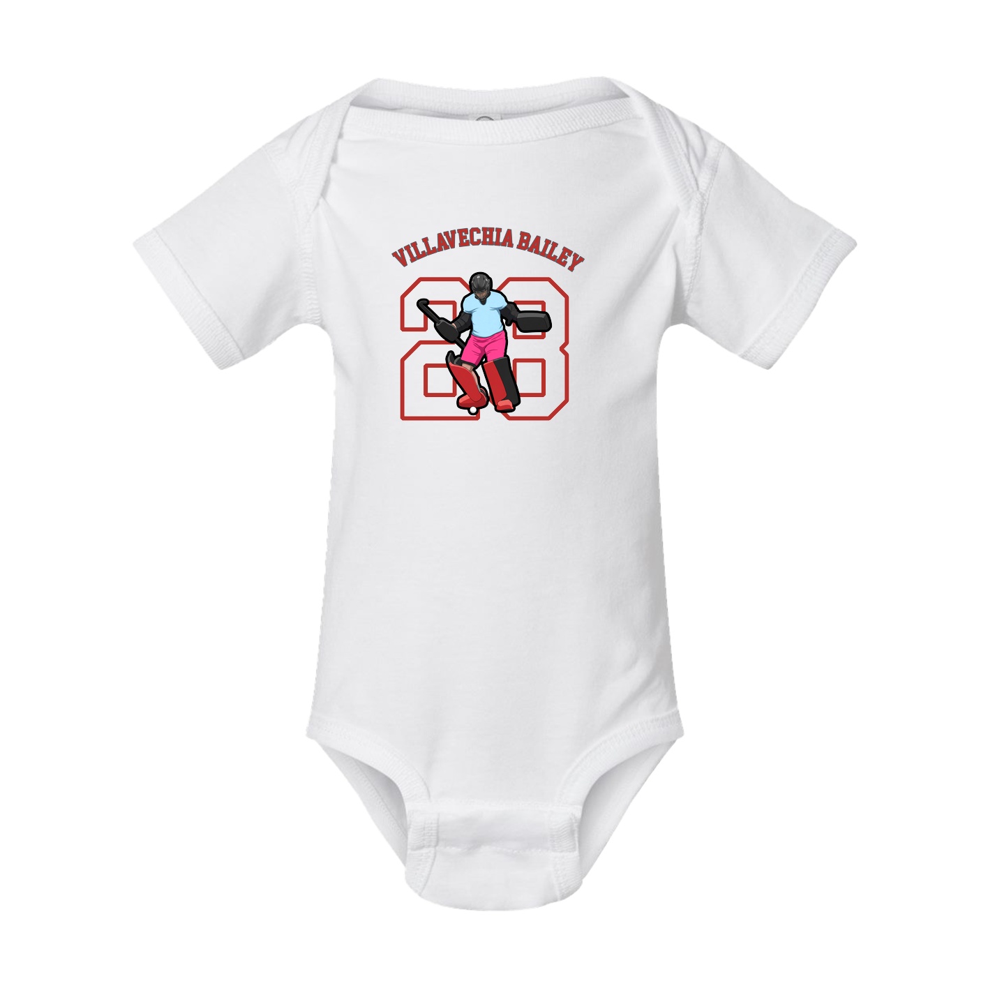 Baby Onesie — Shirsey Arch in White