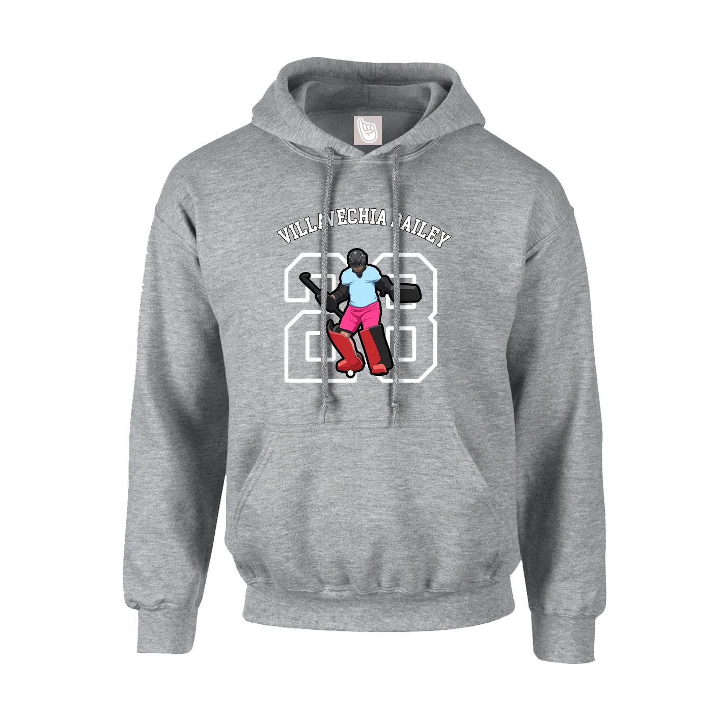 Hoodie — Shirsey Arch in Grey