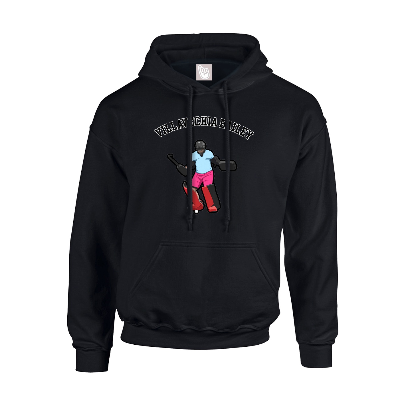 Youth Hoodie — Shirsey Arch in Black