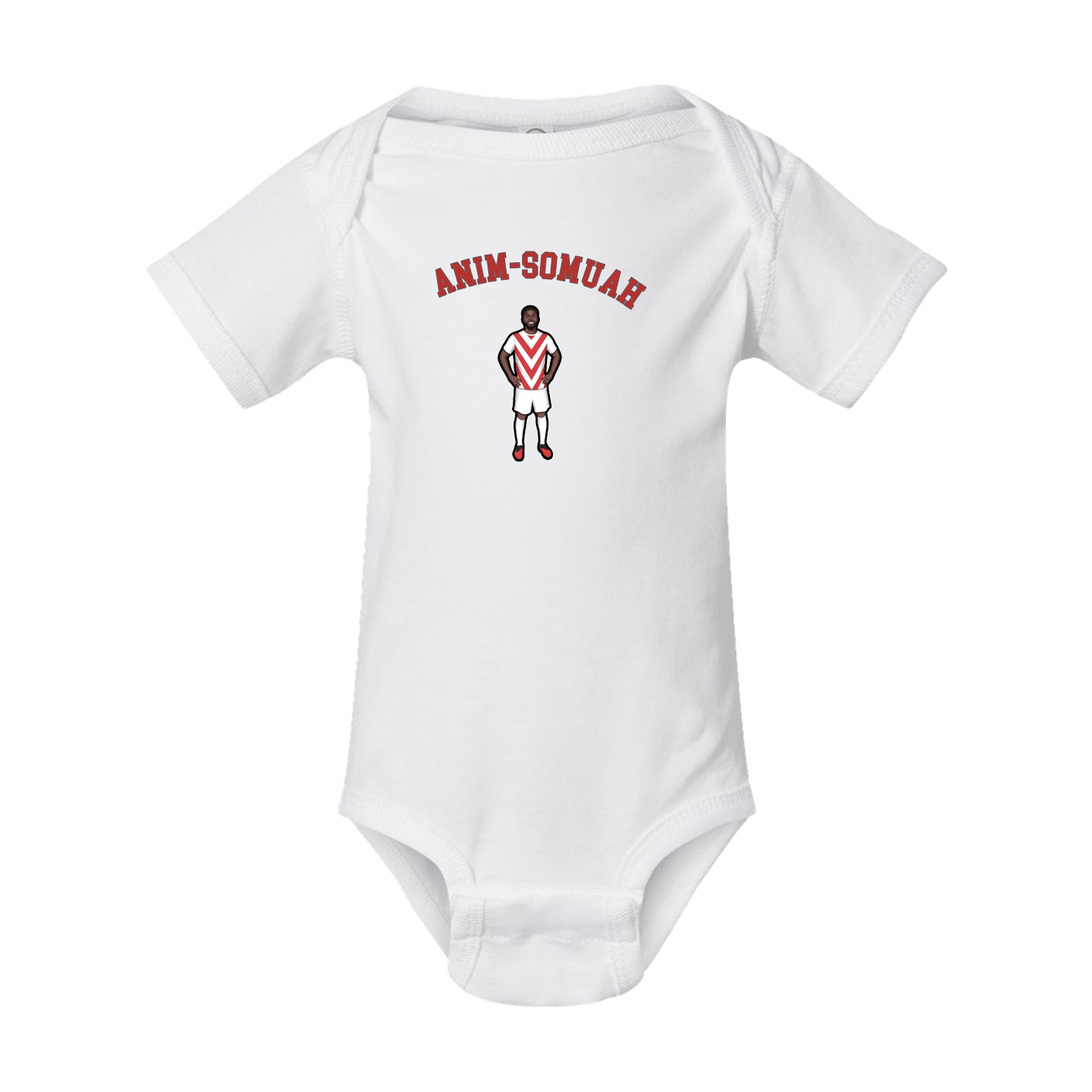 Baby Onesie — Shirsey Arch in White