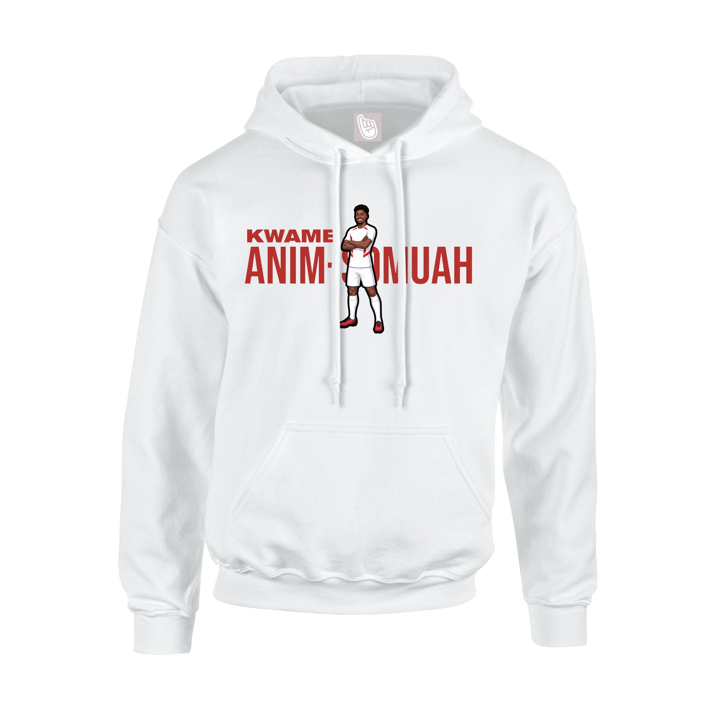 Hoodie — Player Name in White