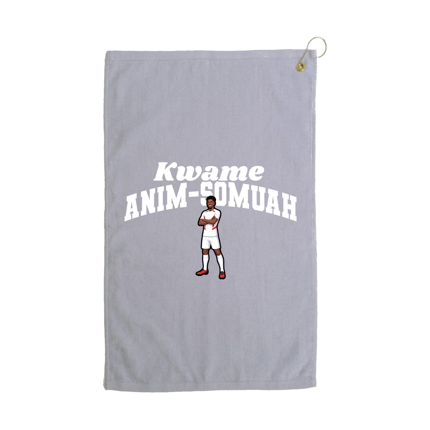 Golf Towel — Signature Arch in Grey