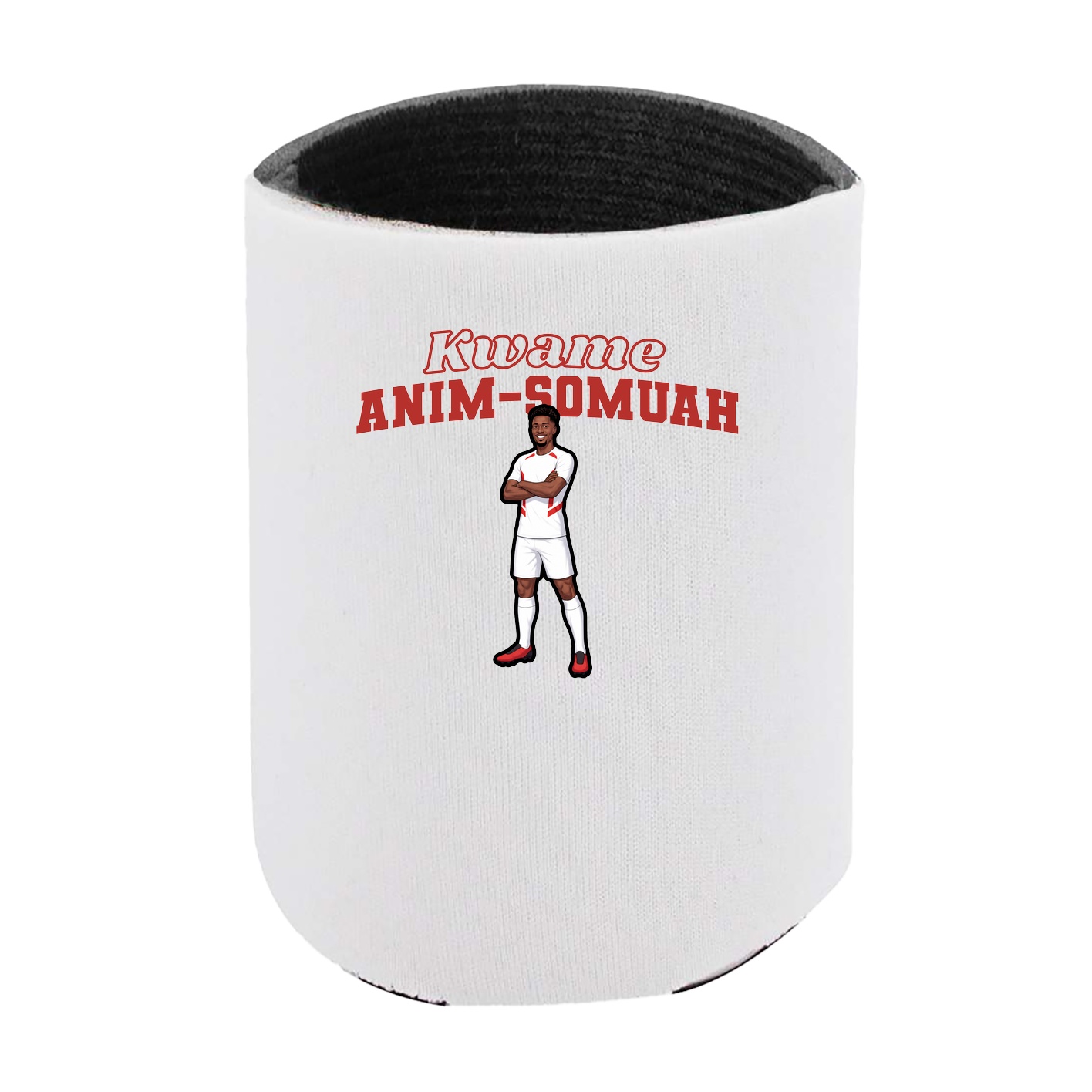 Can Holder — Name Arch in White