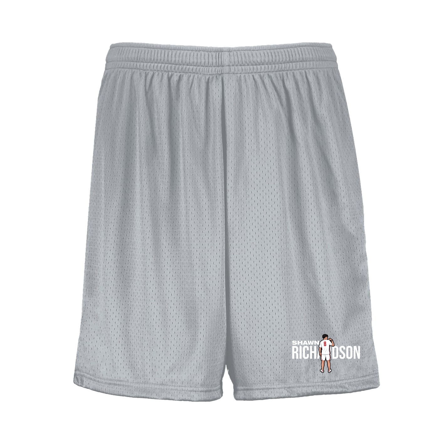 Shorts — Player Name in Silver