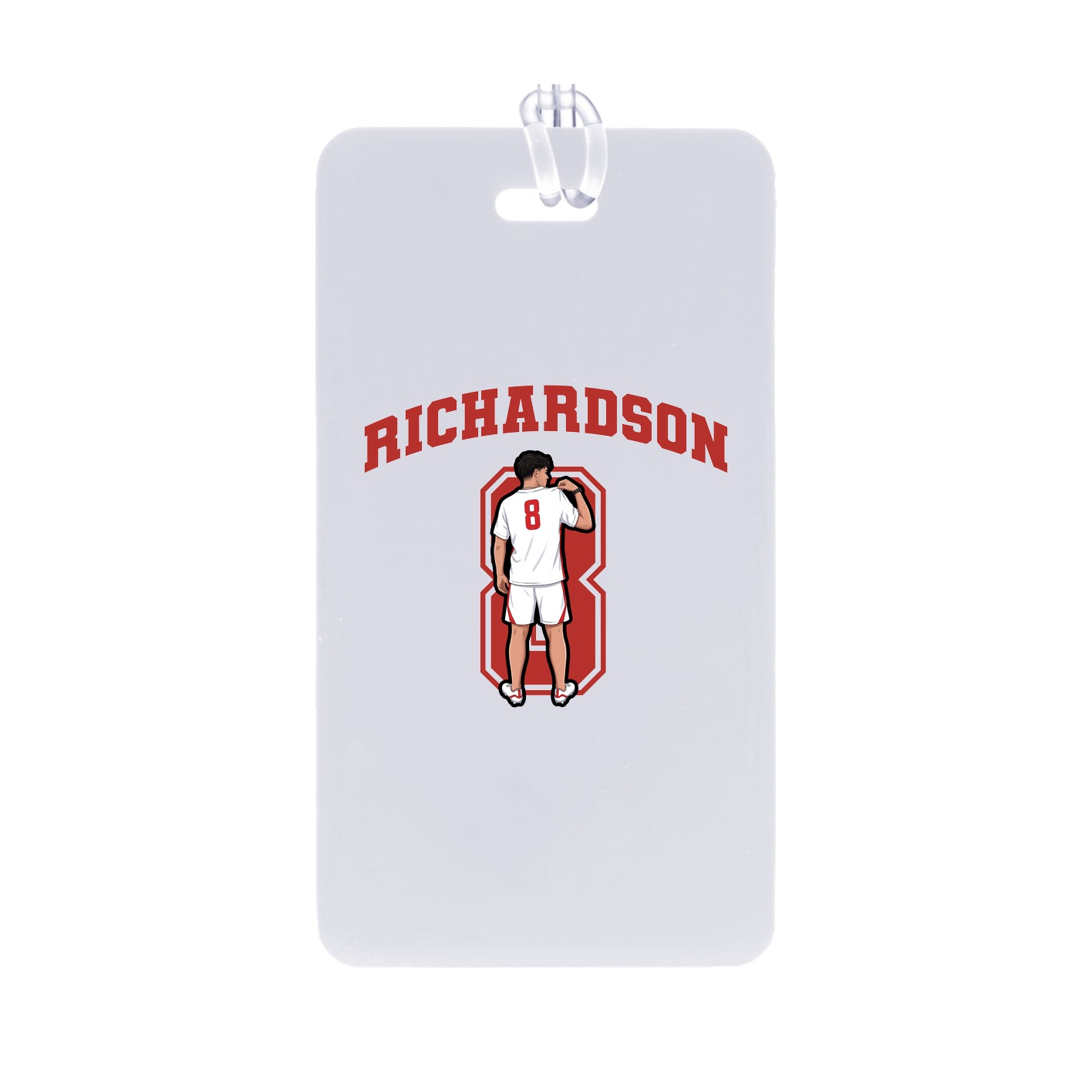 Bag Tag — Number in Classic