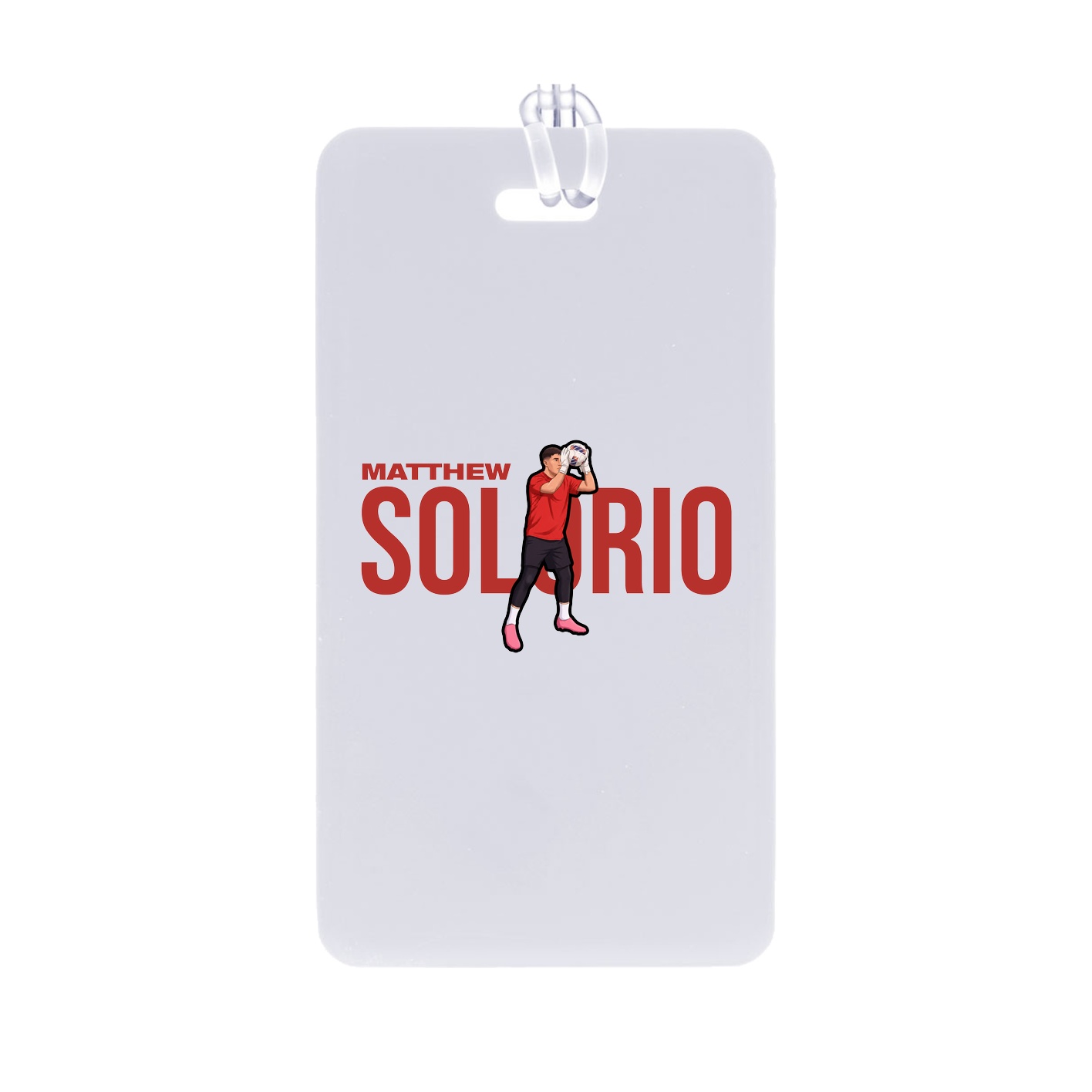 Bag Tag — Player Name in Classic