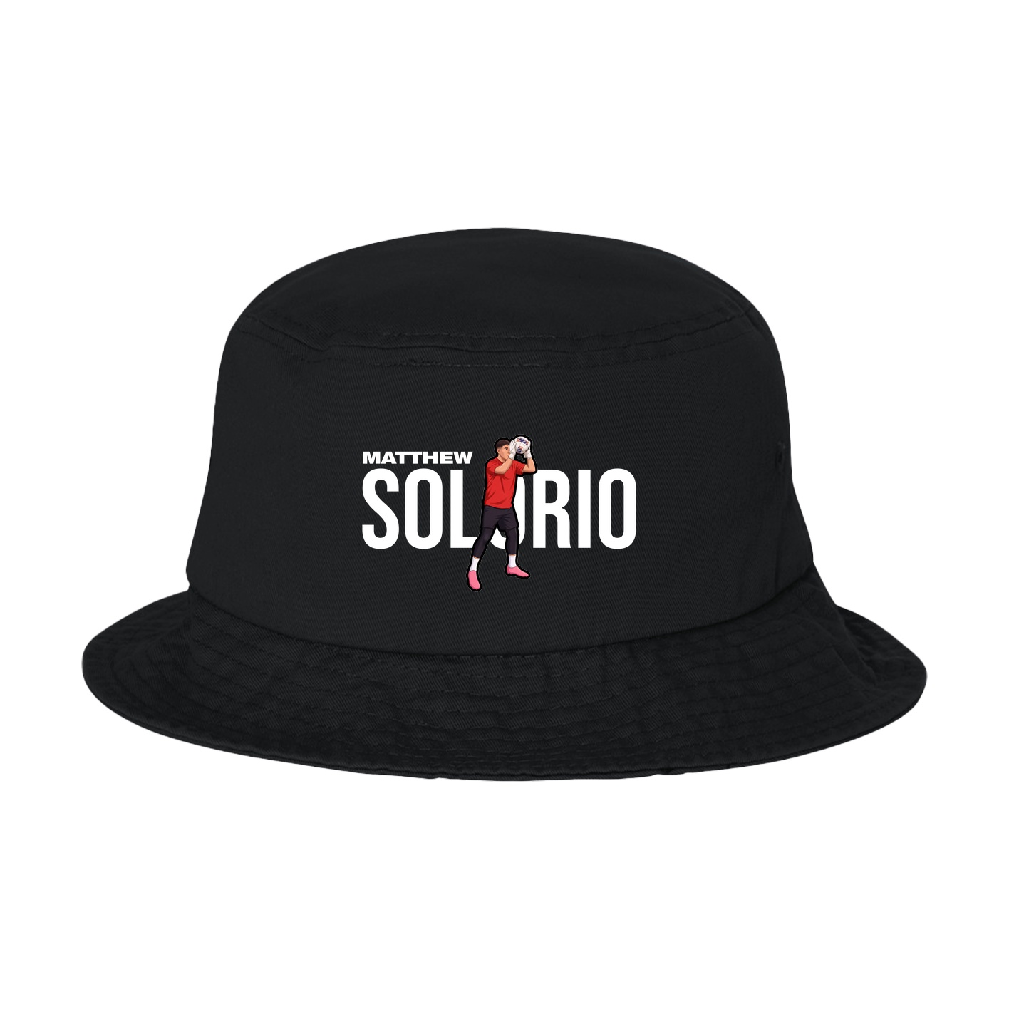 Bucket Cap — Player Name in Black