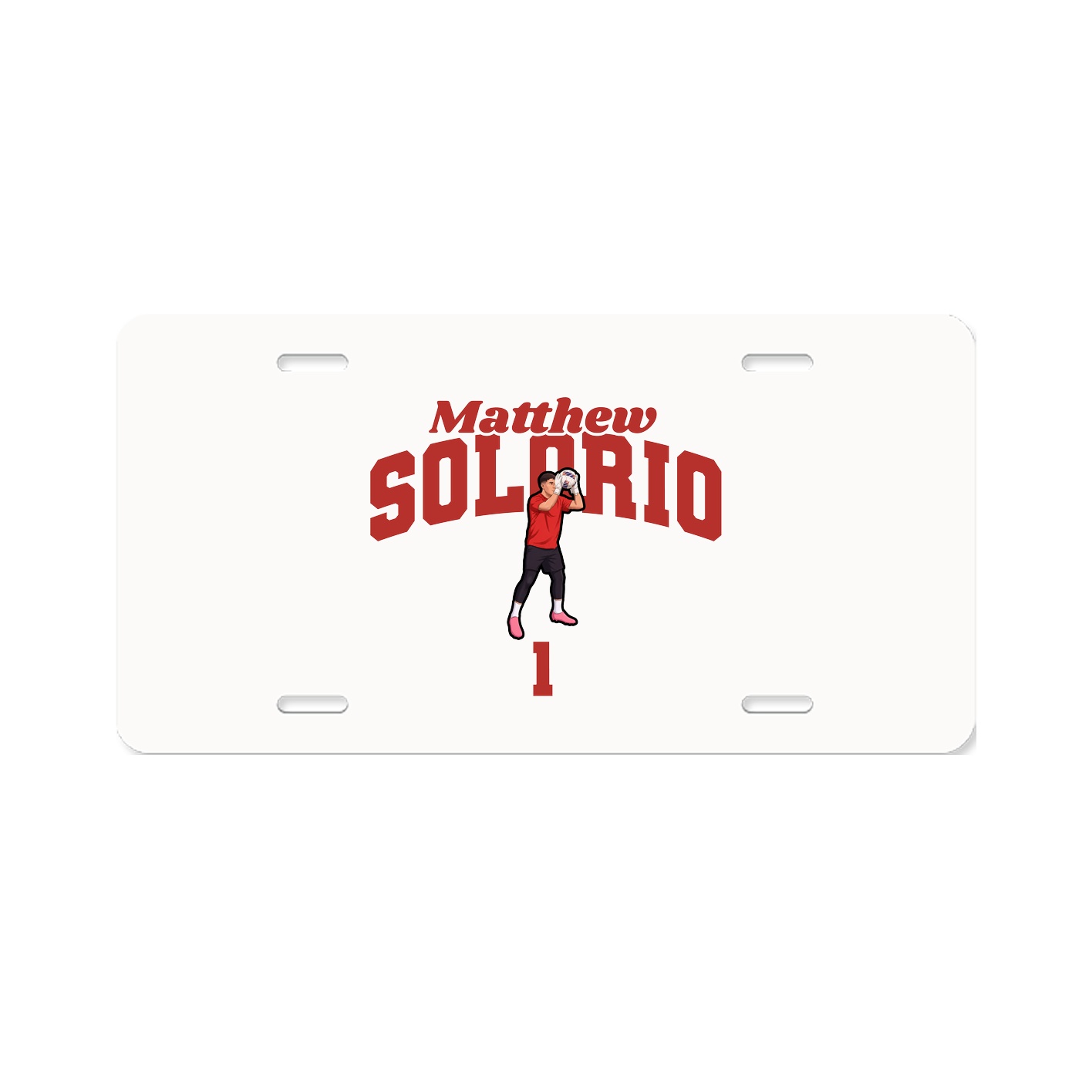 License Plate — Signature Arch in Classic