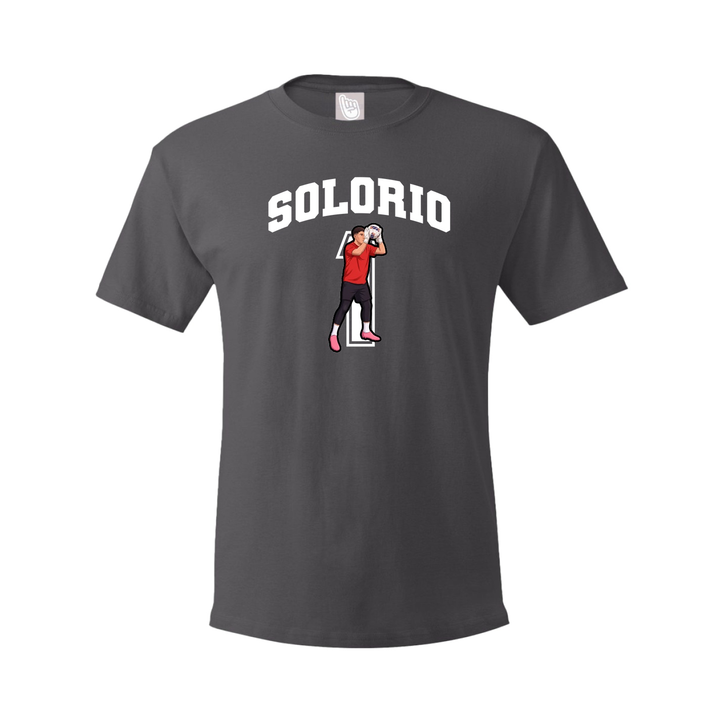 Tee — Number in Grey