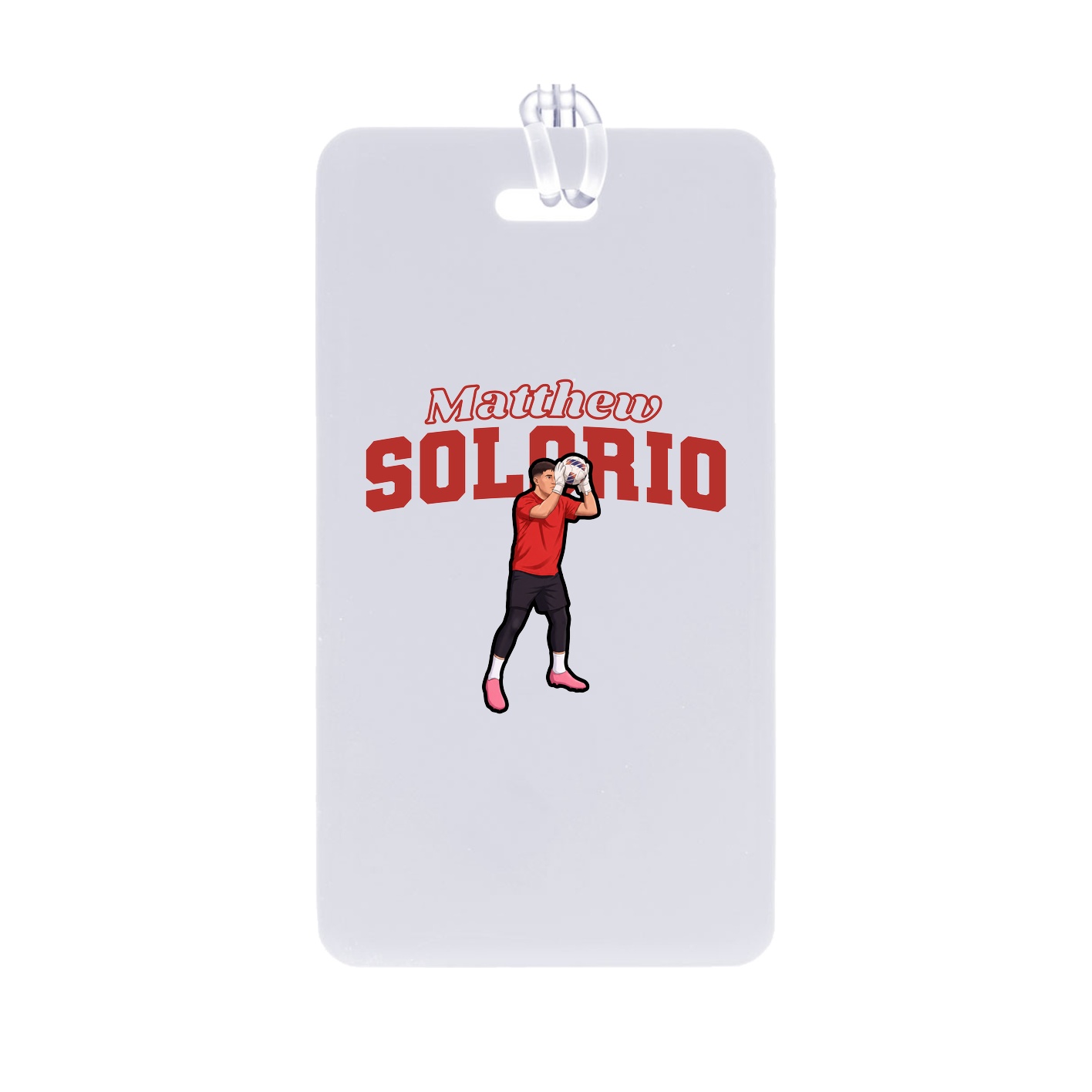 Bag Tag — Name Arch in Classic