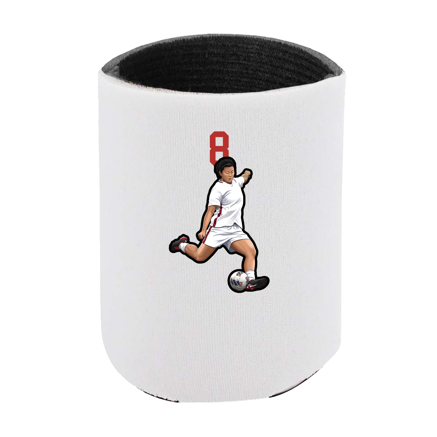 Can Holder — Number Top in White