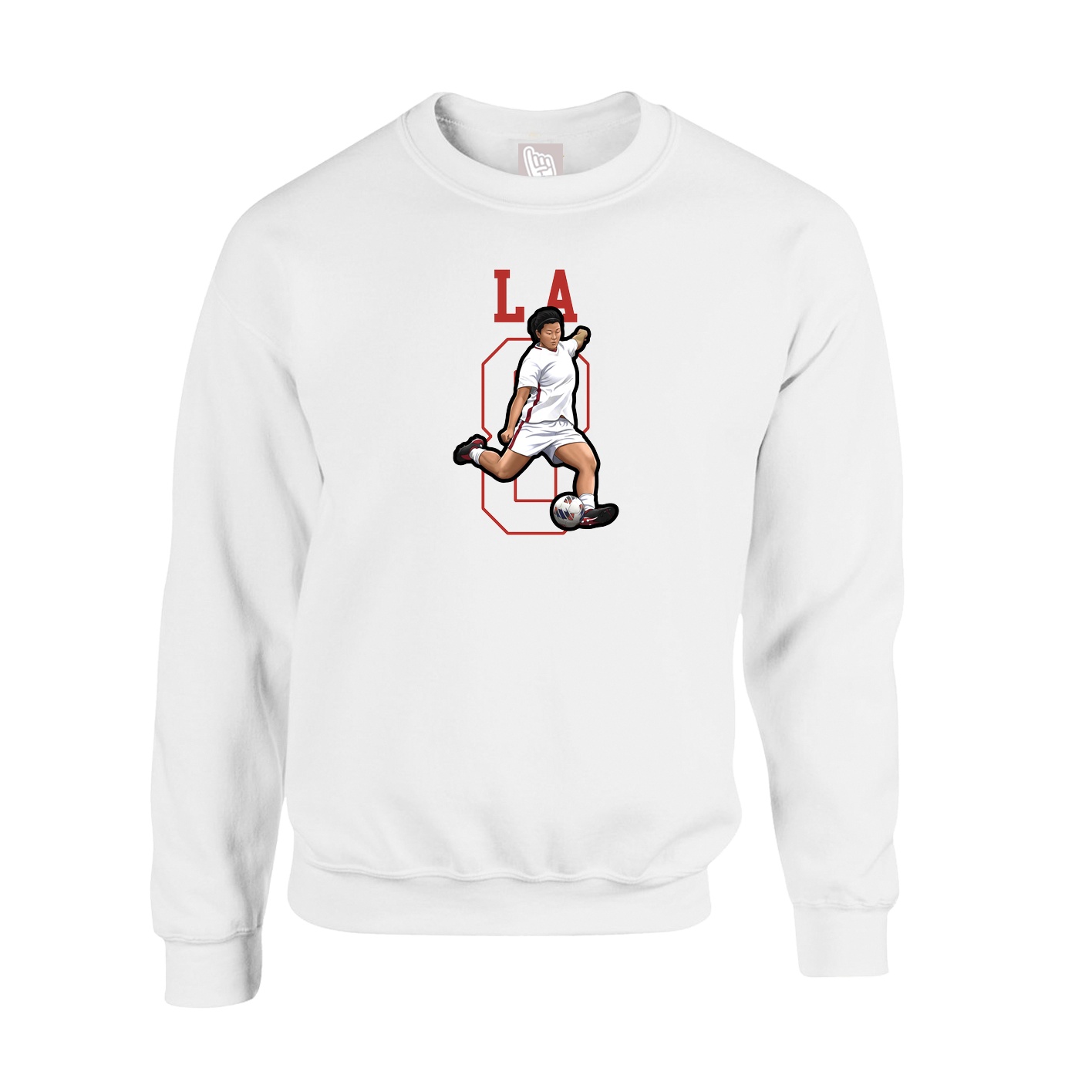 Fleece Crew — Shirsey in White