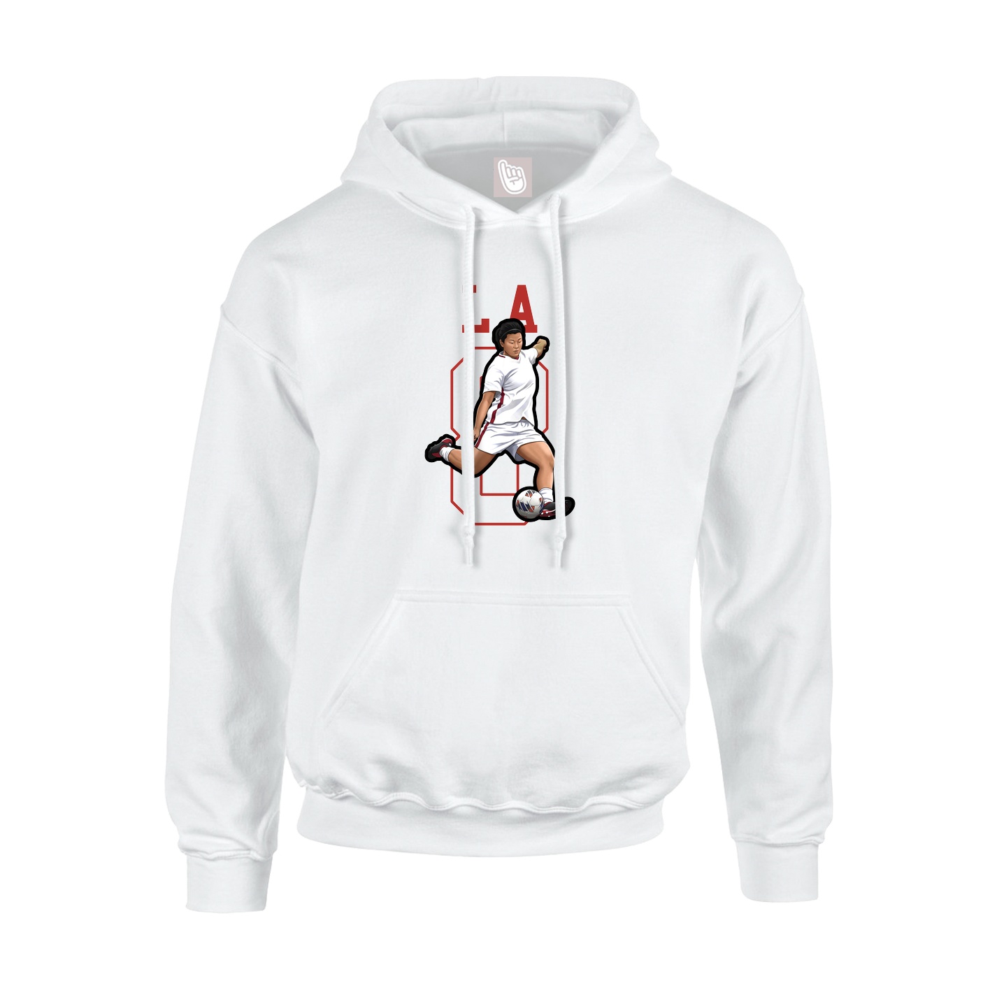 Youth Hoodie — Shirsey in White