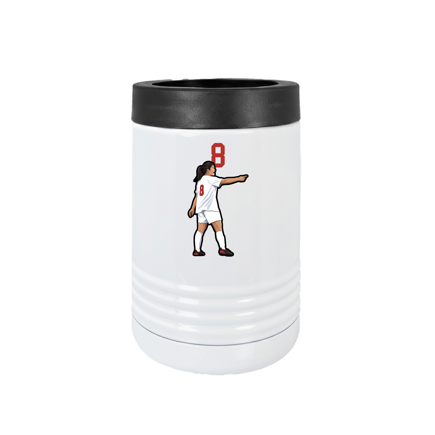 Beverage Holder — Number Top in White