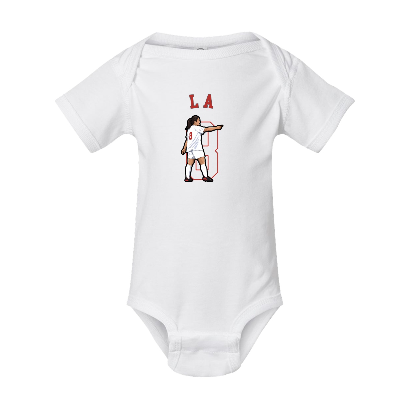 Baby Onesie — Shirsey Arch in White