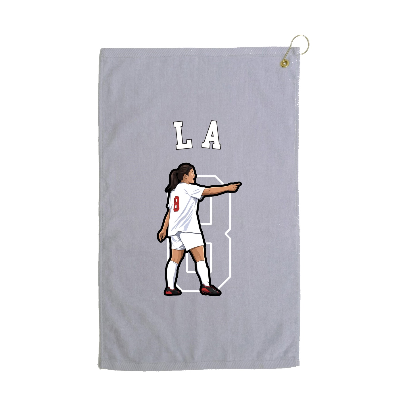 Golf Towel — Shirsey Arch in Grey