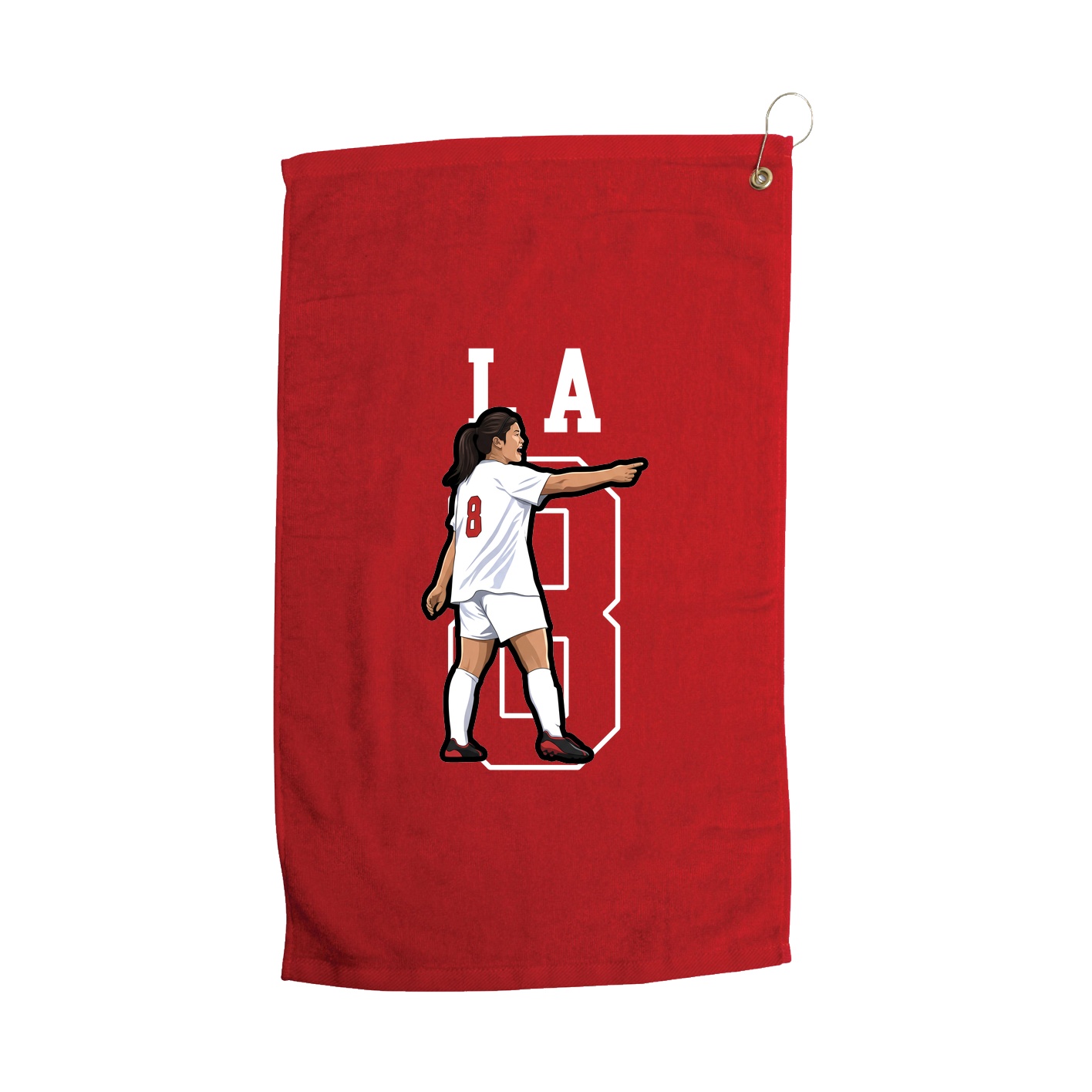 Golf Towel — Shirsey in Red