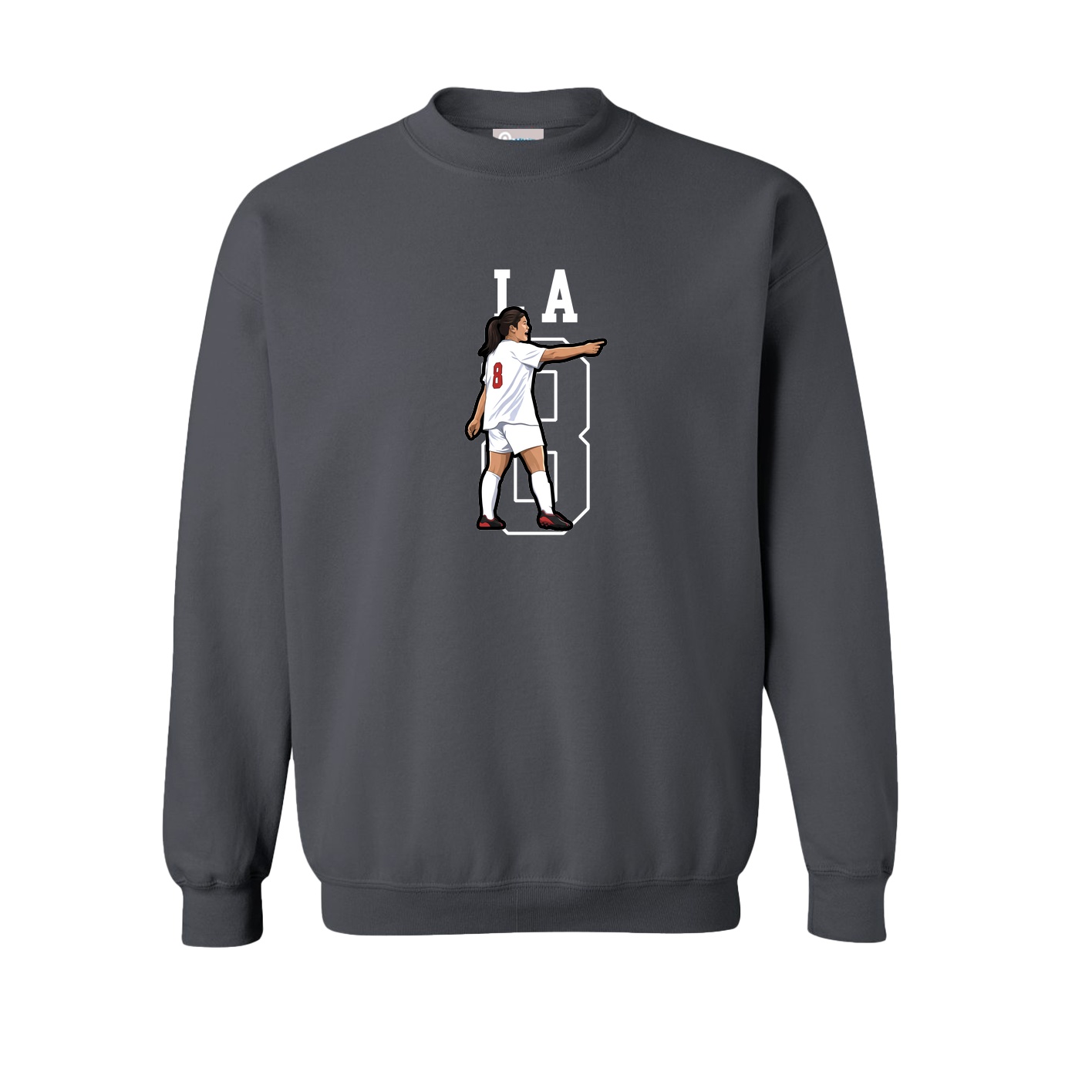 Fleece Crew — Shirsey in Grey
