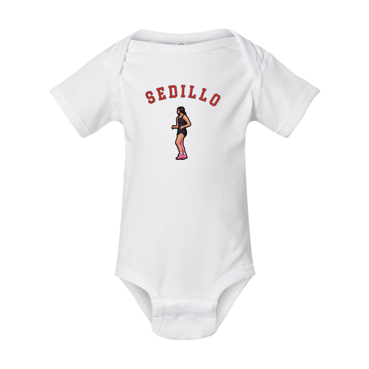 Baby Onesie — Shirsey Arch in White