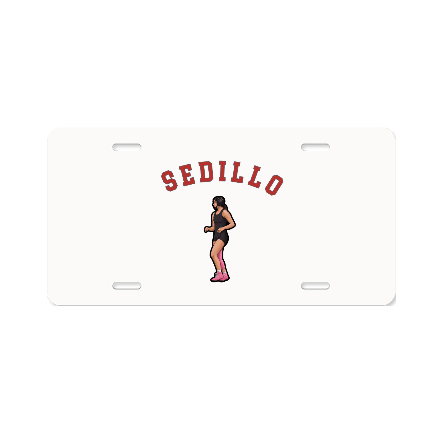License Plate — Shirsey Arch in Classic