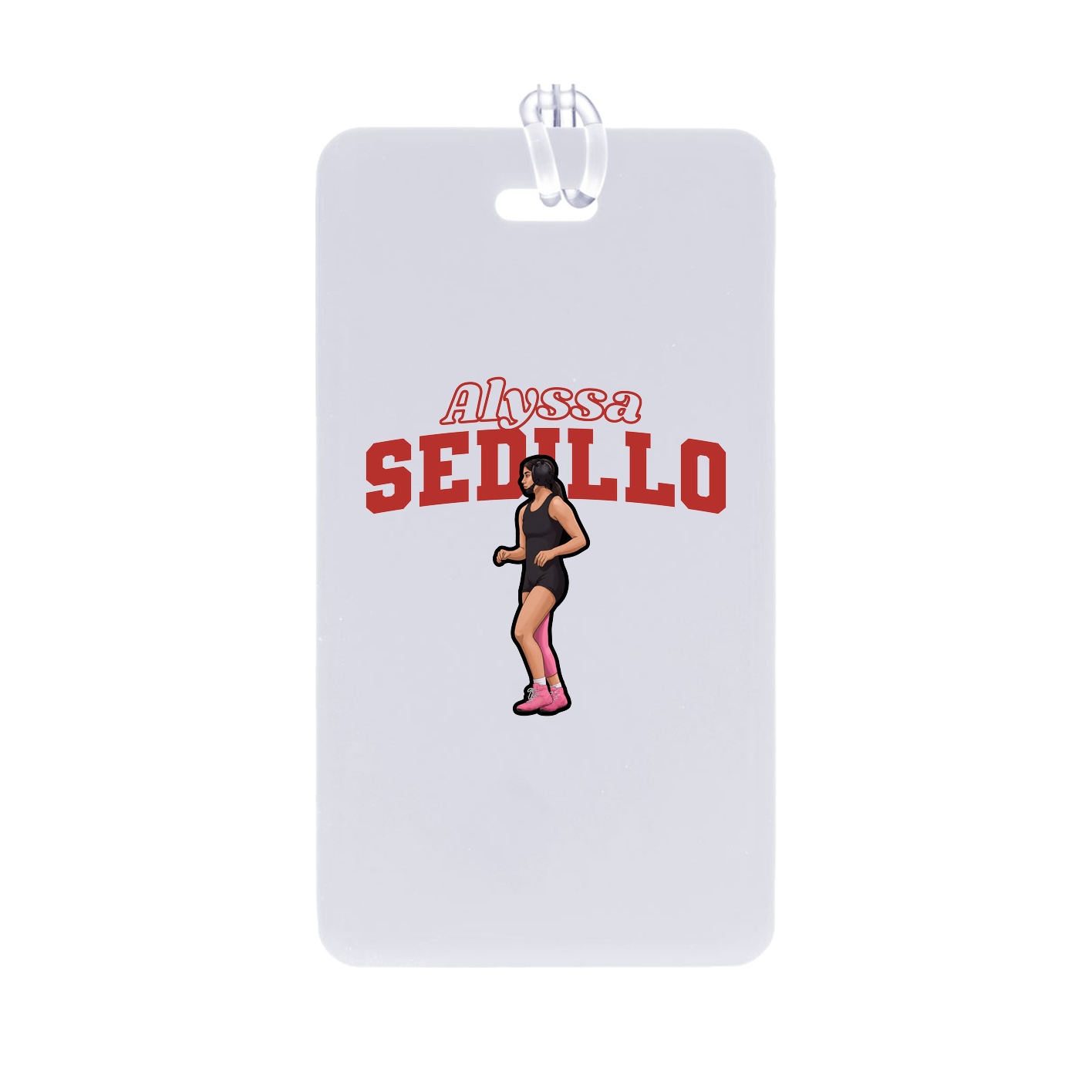 Bag Tag — Name Arch in Classic