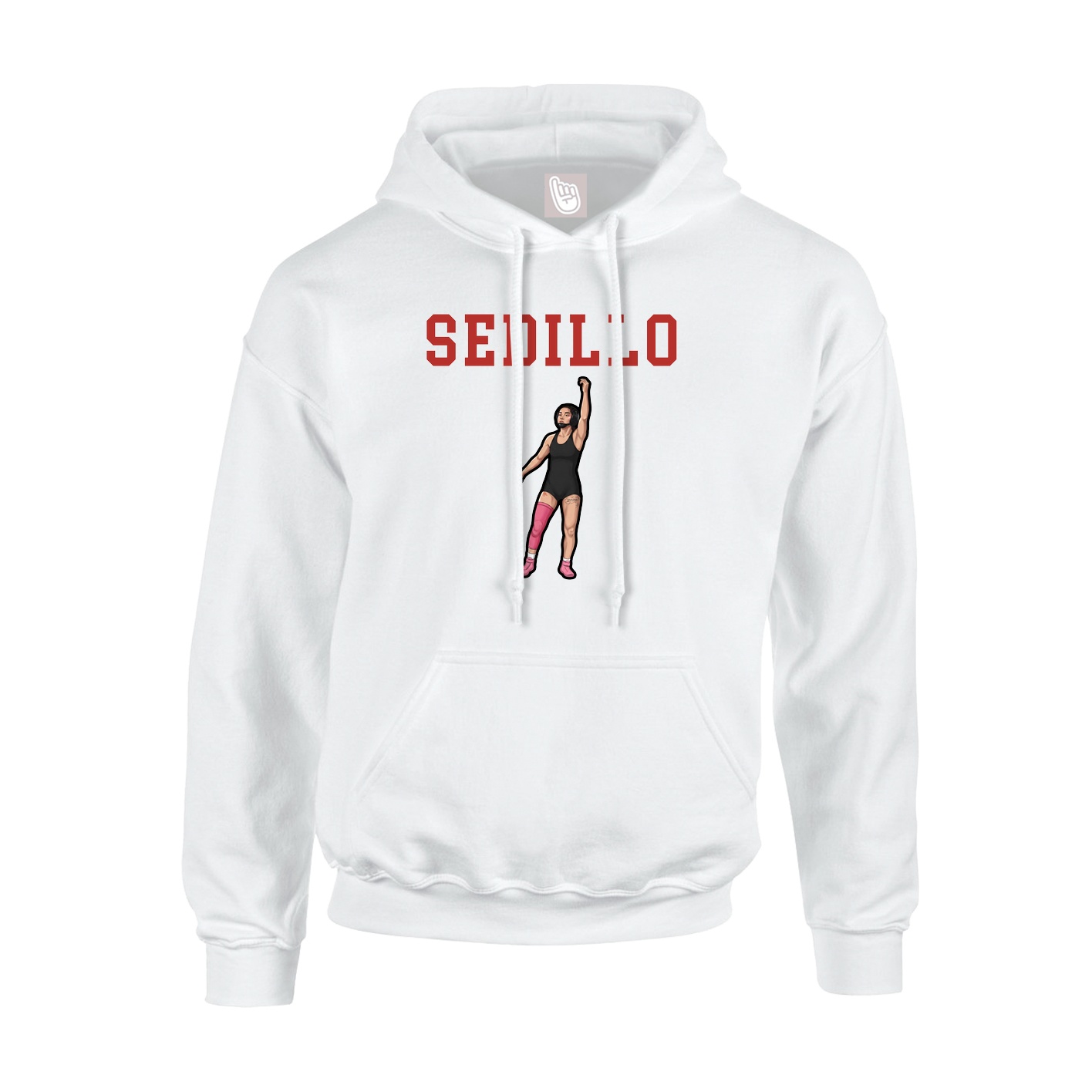 Hoodie — Shirsey in White
