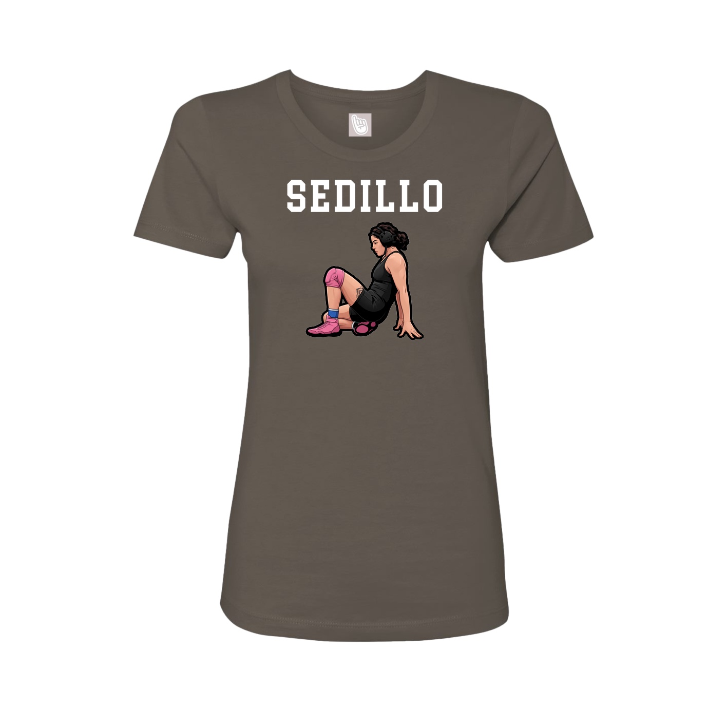 Fitted Women's Tee — Shirsey in Grey