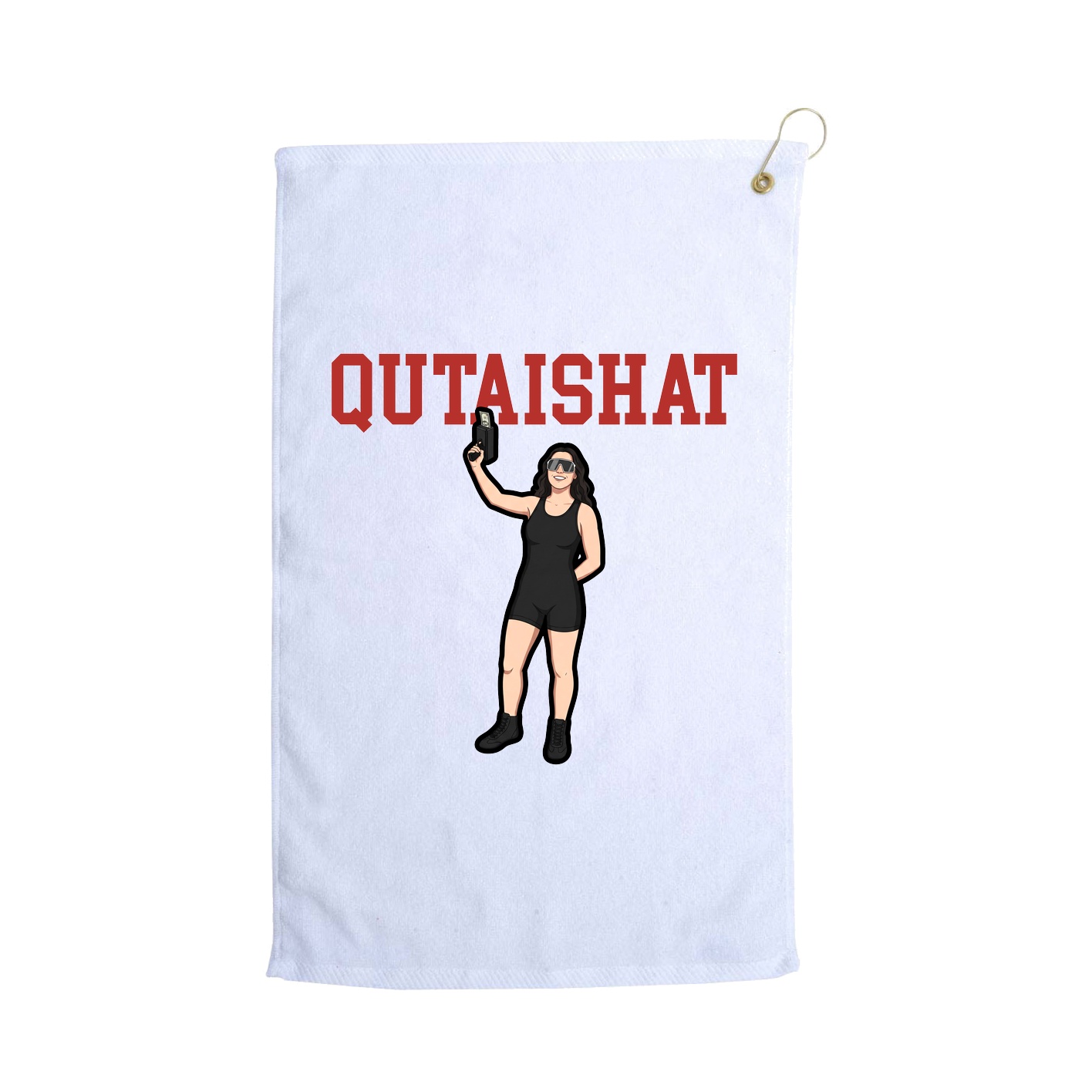 Golf Towel — Shirsey in White