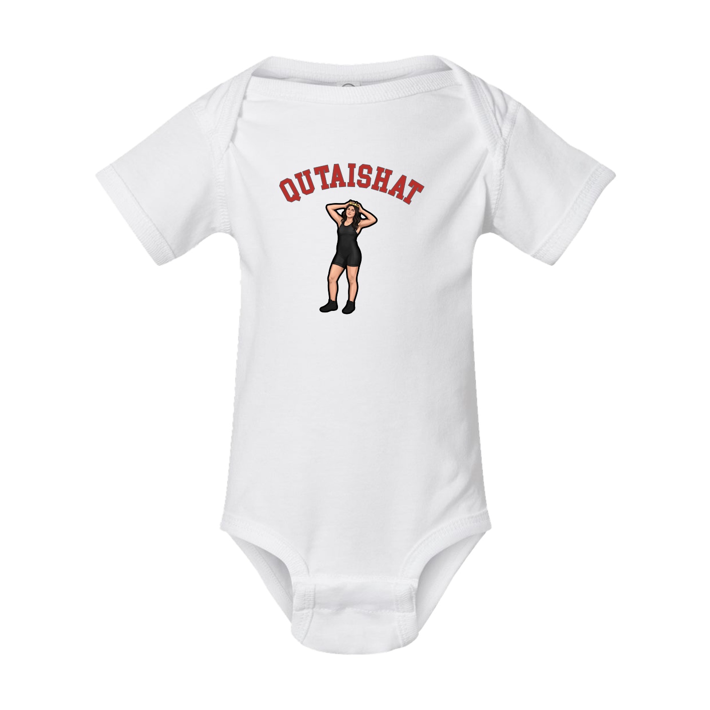 Baby Onesie — Shirsey Arch in White