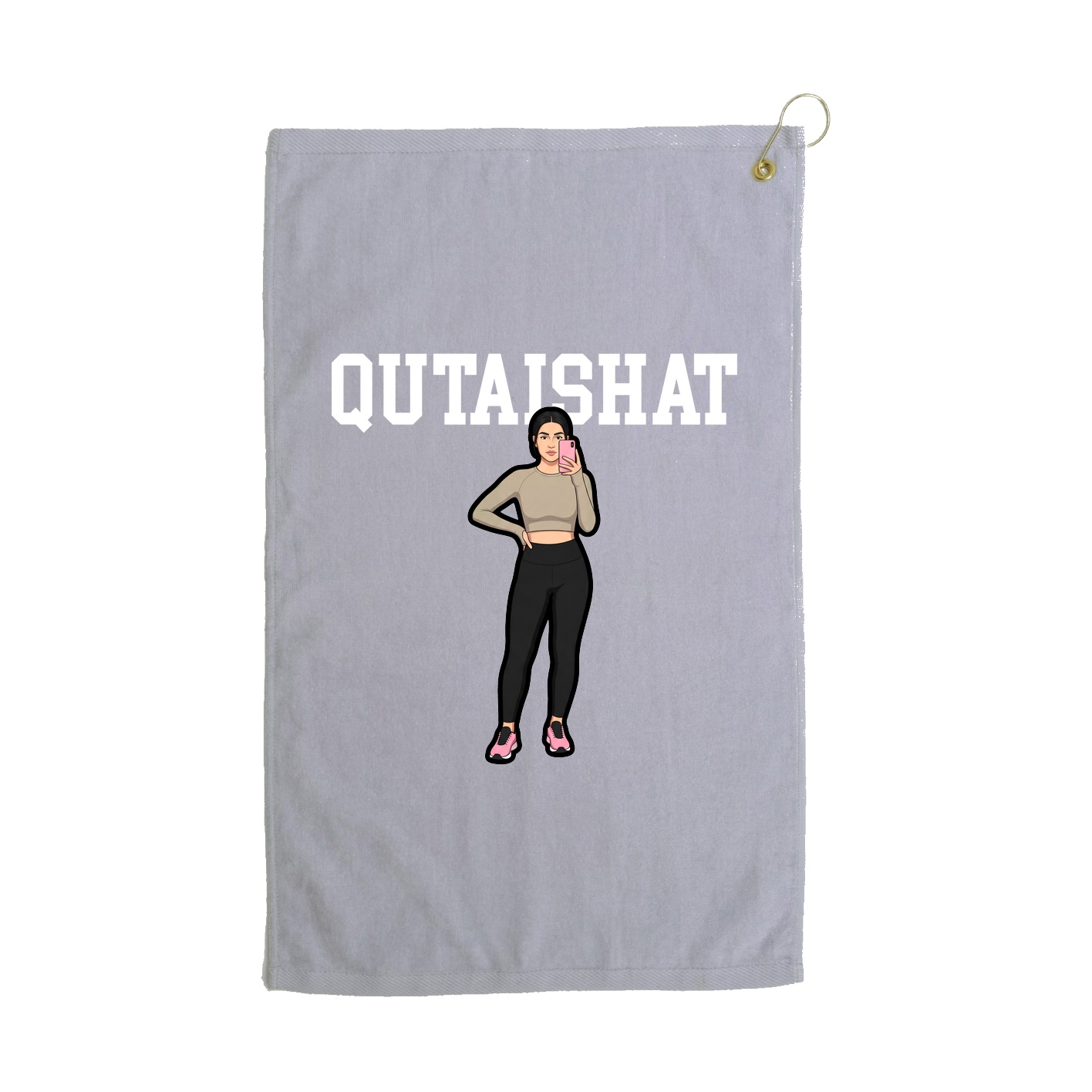 Terry Velour Golf Towel