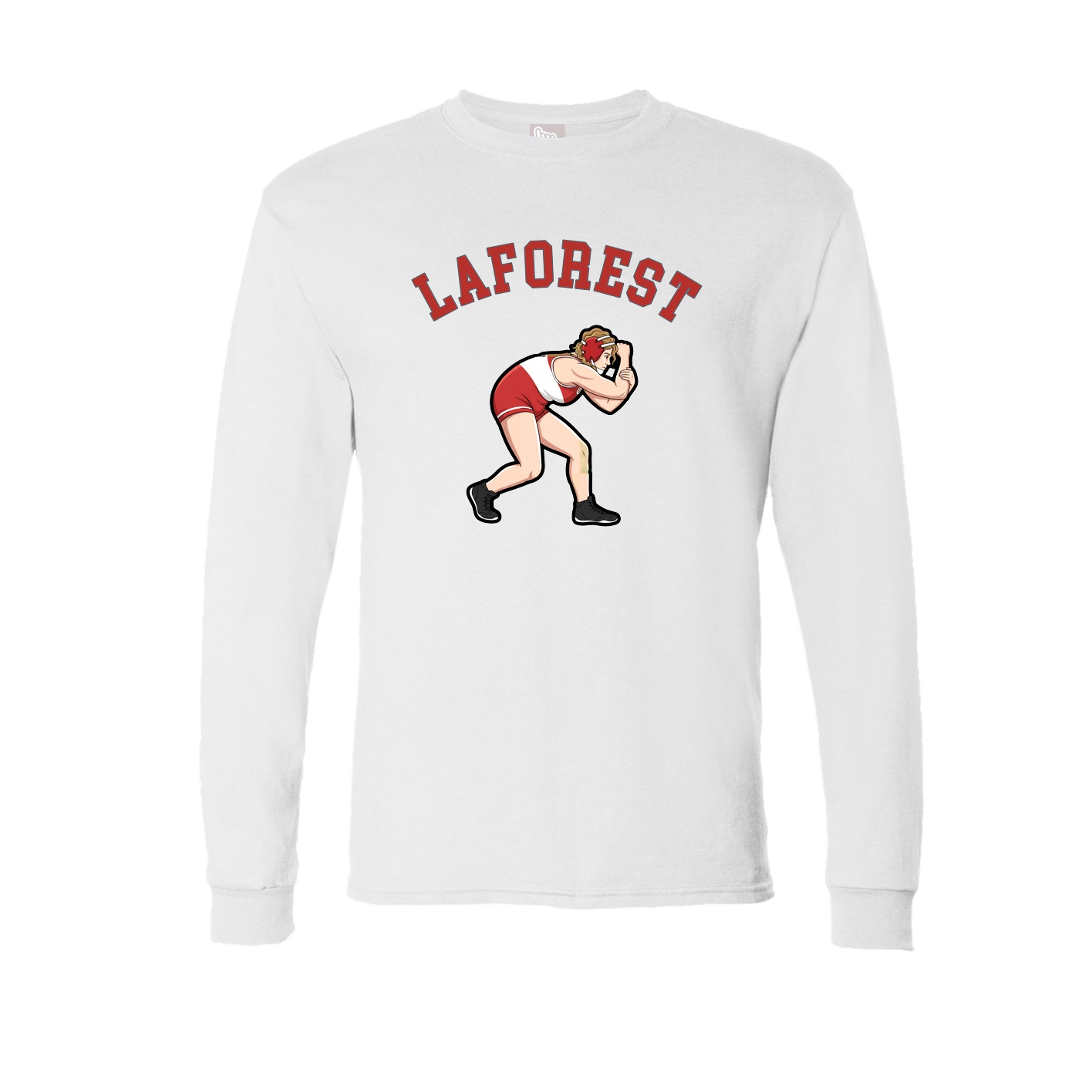 Long Sleeve Tee — Shirsey Arch in White