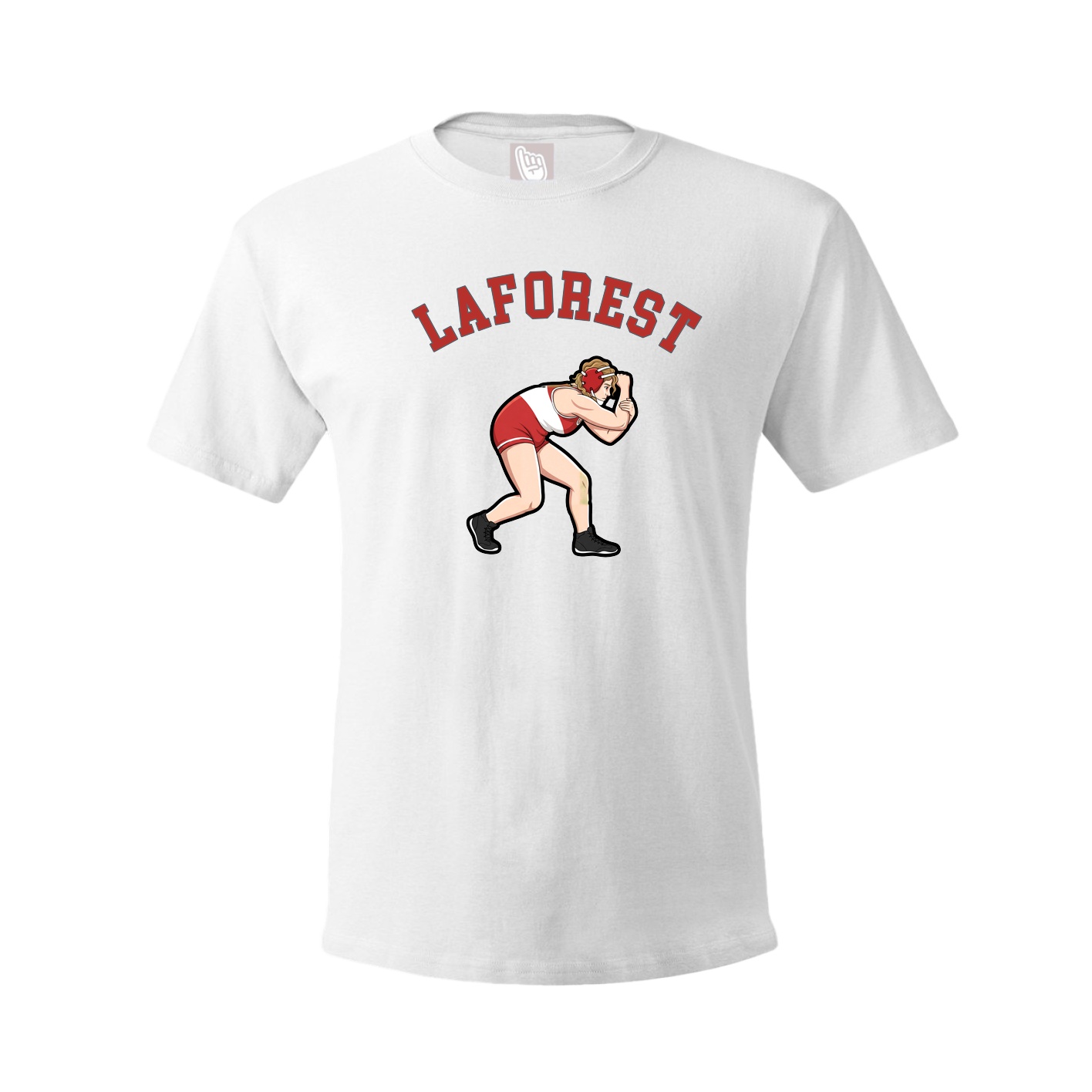 Youth Tee — Shirsey Arch in White