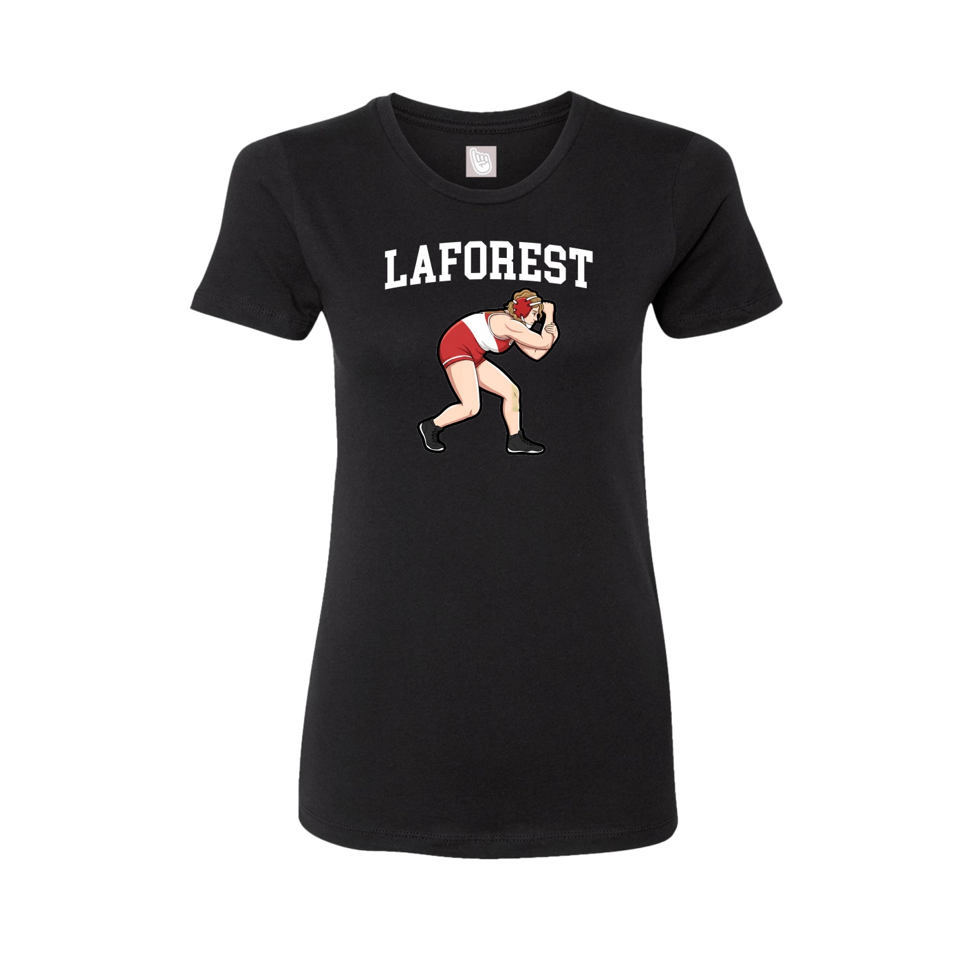 Fitted Women's Tee — Shirsey in Black