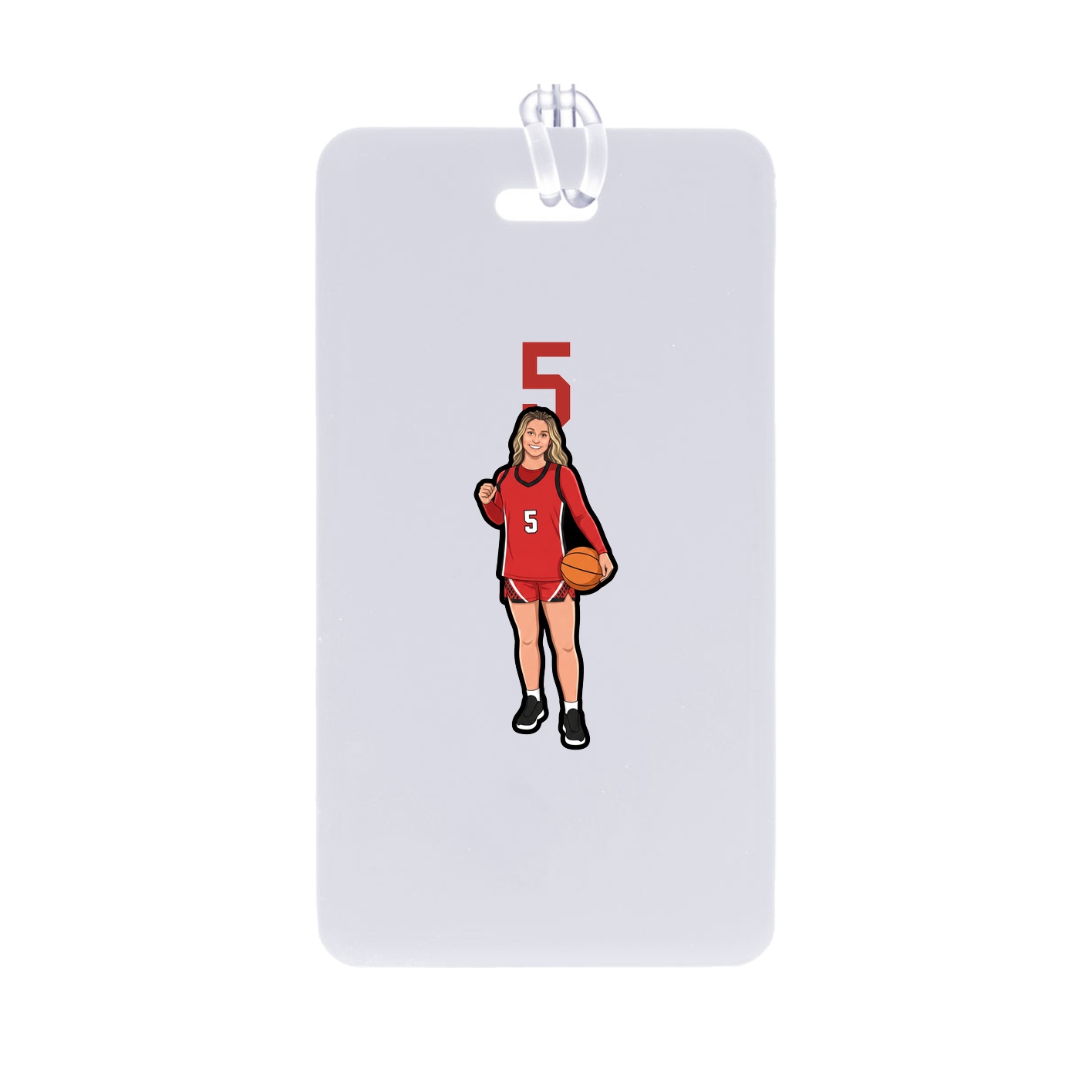 Bag Tag — Number Top in Classic