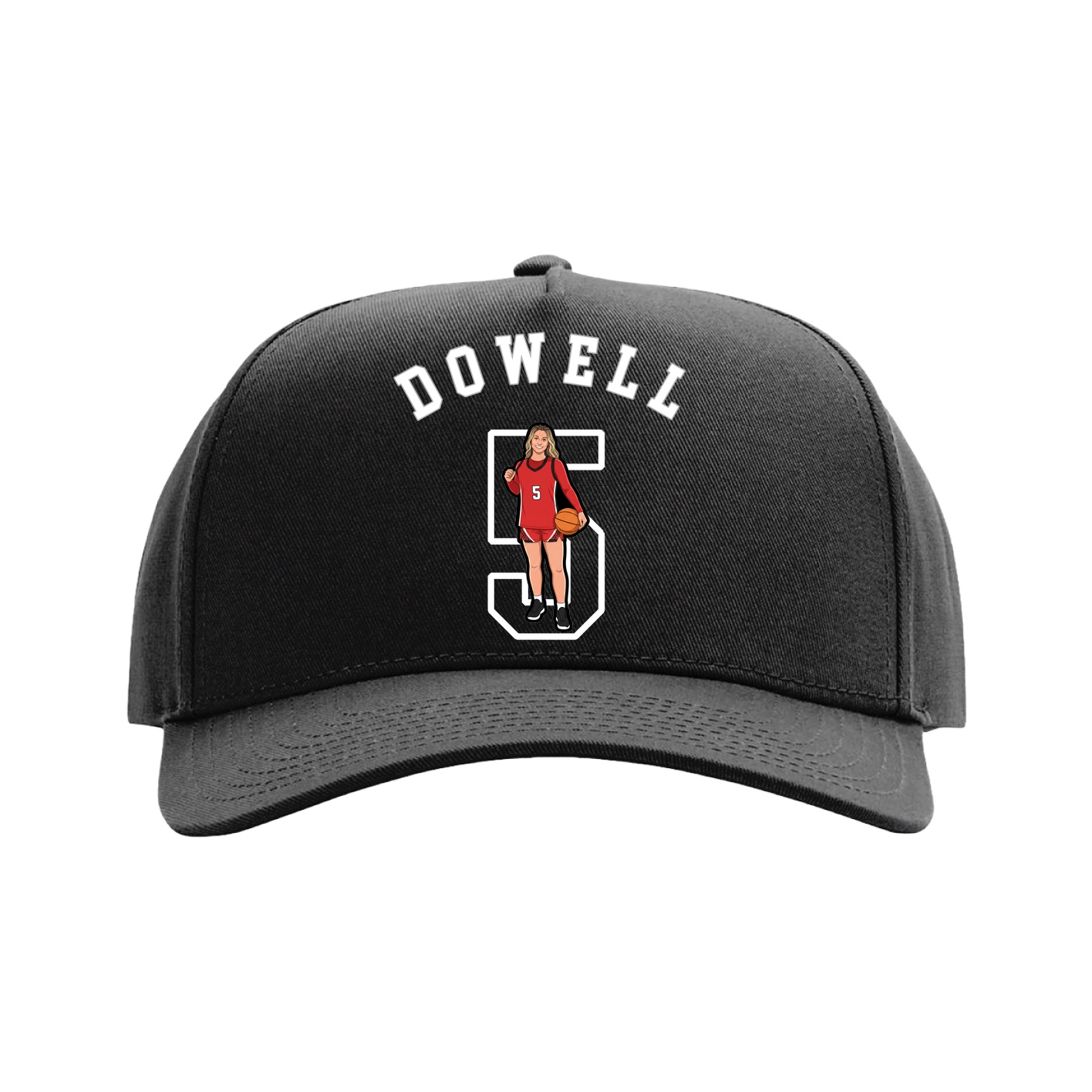 Full Fabric Five-Panel Champ Cap