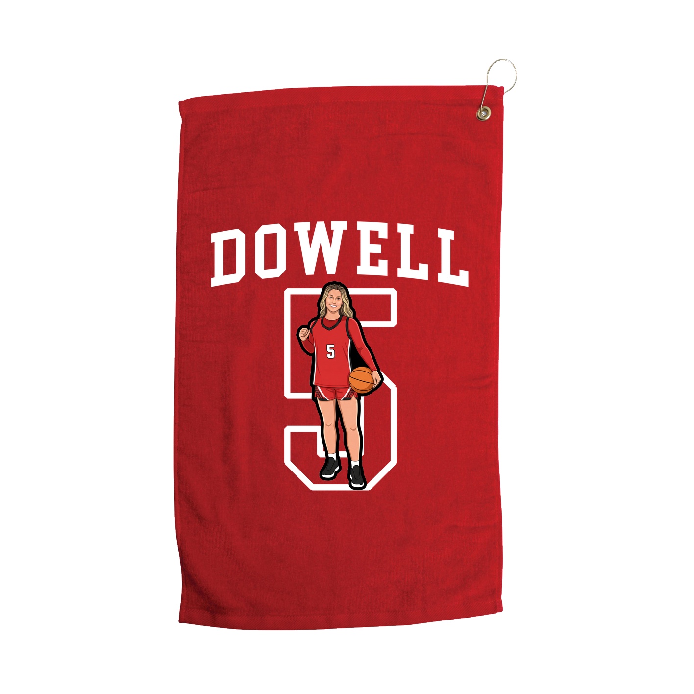 Golf Towel — Shirsey in Red